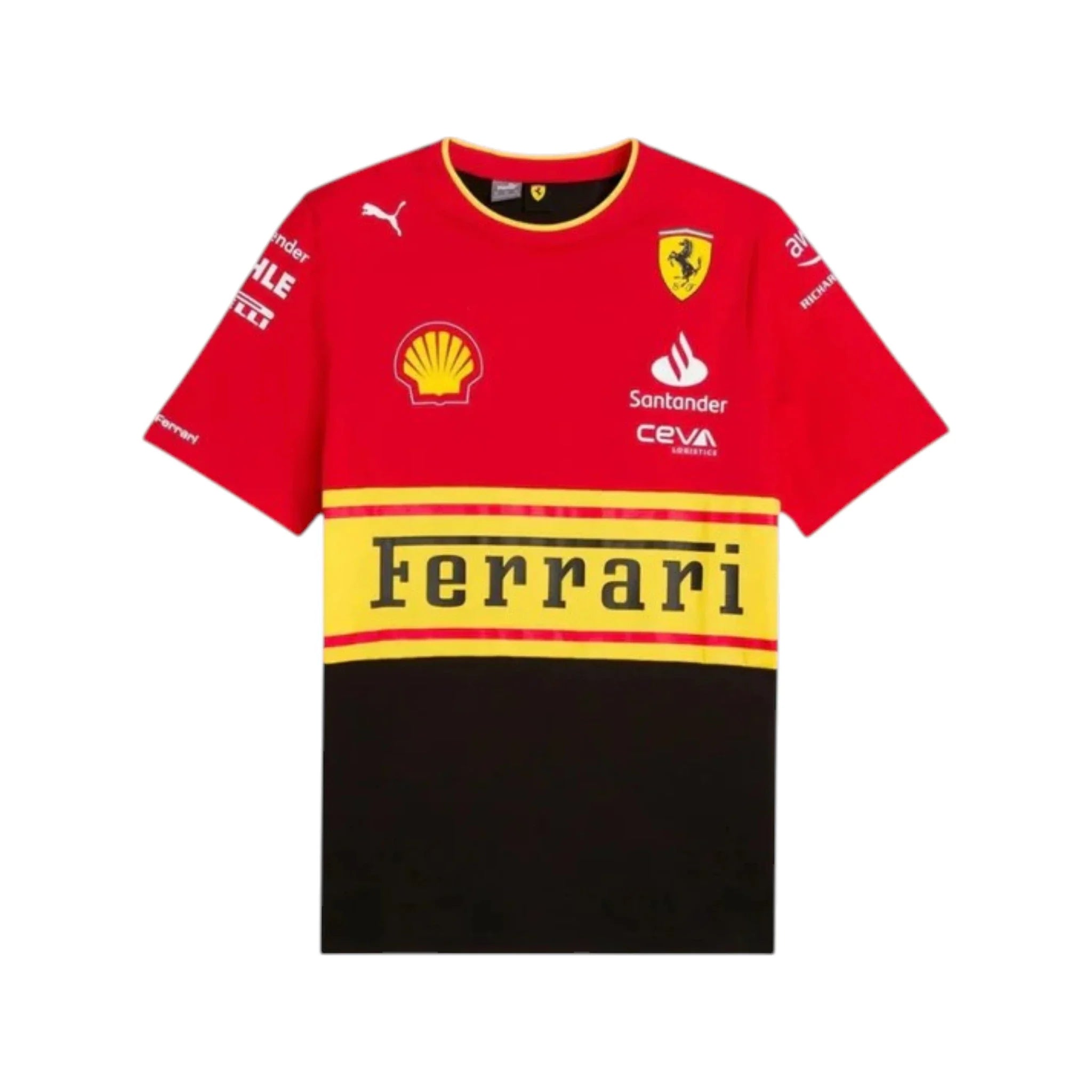 2022 Ferrari Monza GP F1 Racing T-Shirt | NOVAPULSE RACEWEAR