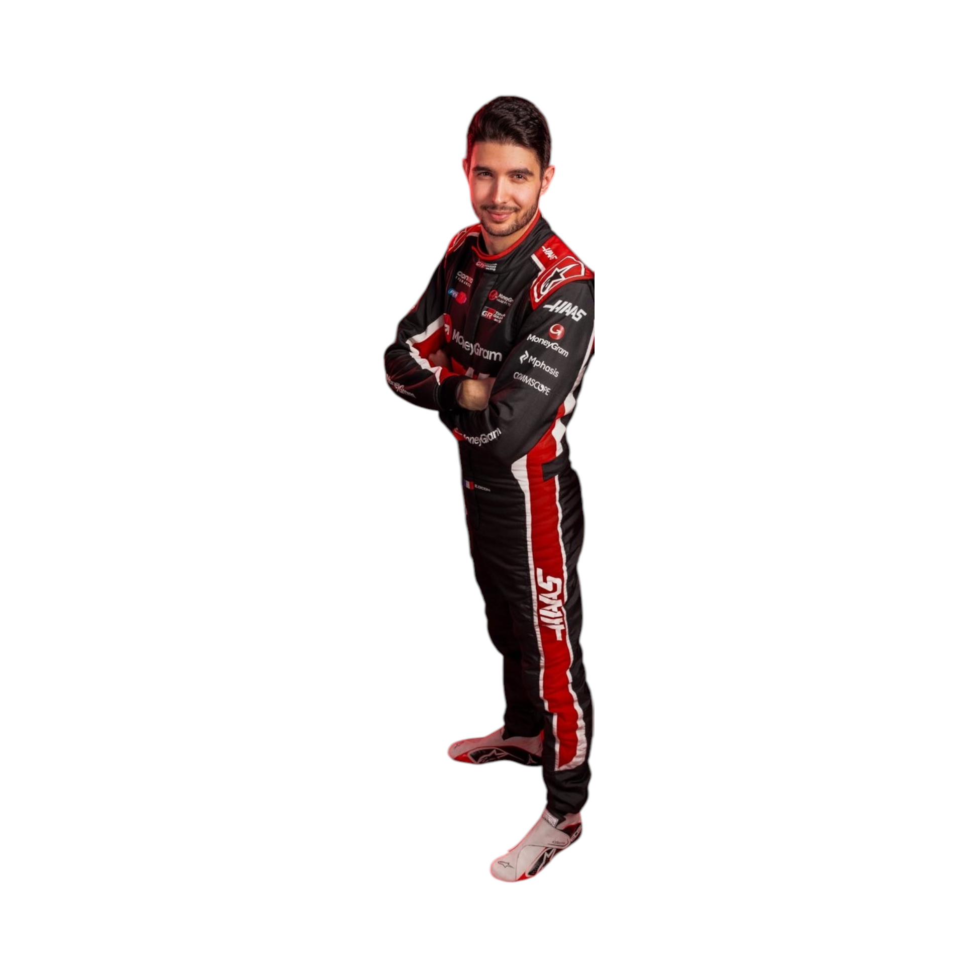 2025 Esteban Ocon Haas F1 Team Race Suit