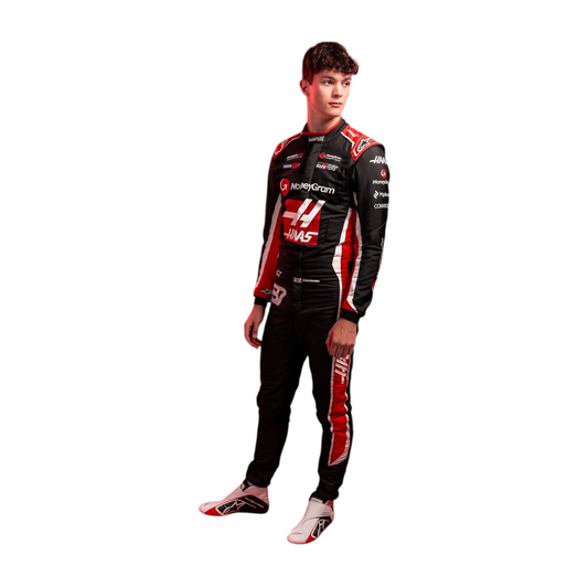 2025 Ollie Bearman Haas F1 Team Race Suit