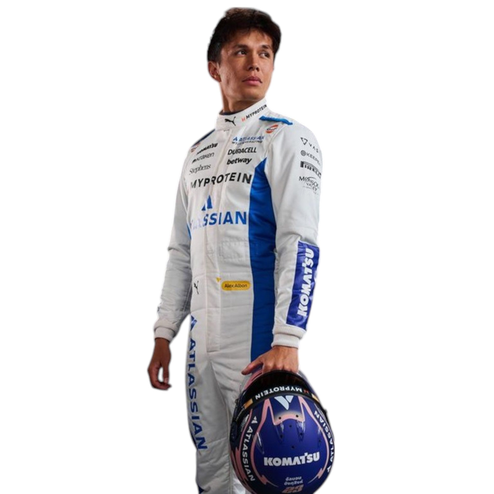 Alexander Albon 2025 Williams F1 Race Suit - view 3 | NOVAPULSE RACEWEAR