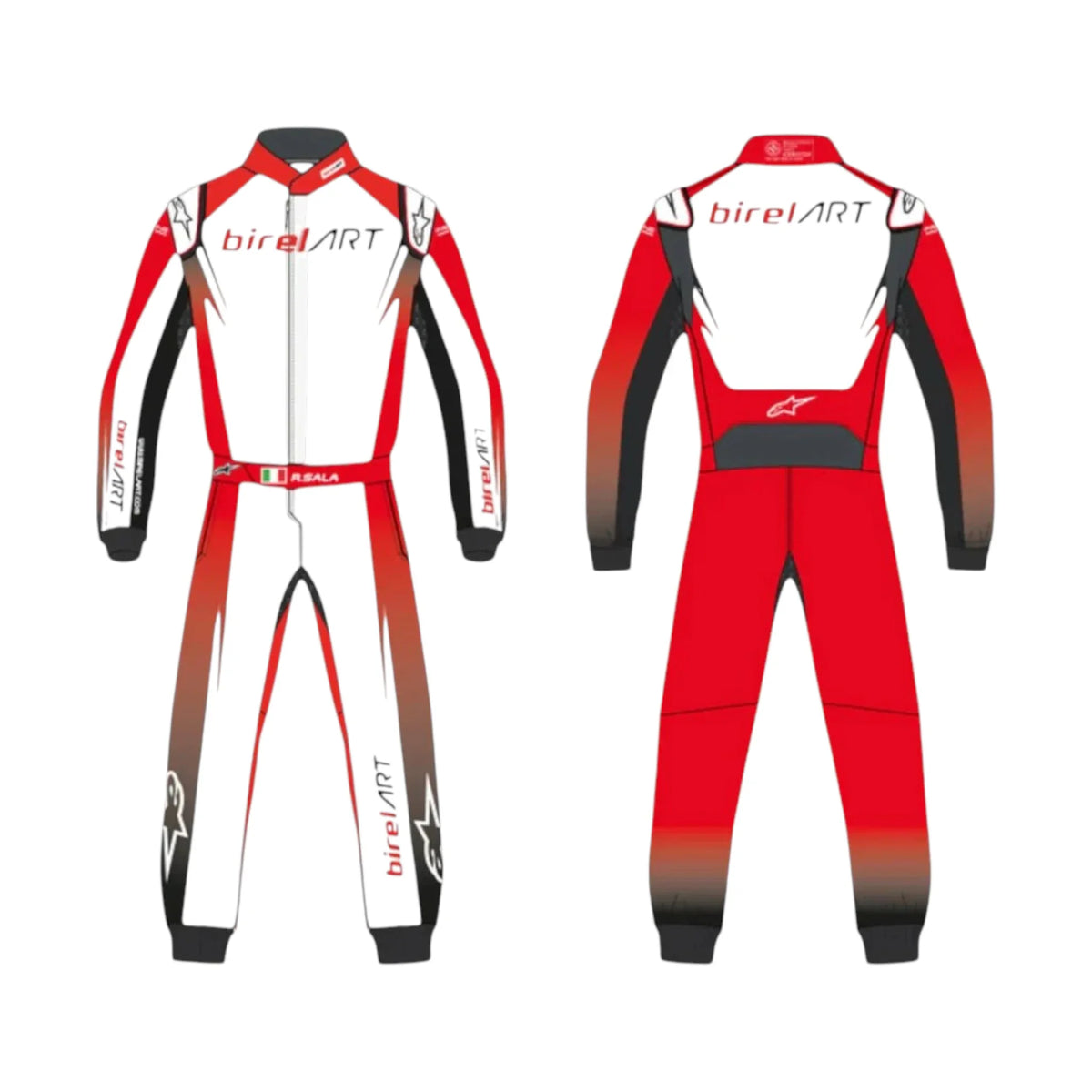 Alpinestars Birel ART Go Kart Racing Suit - view 3 | NOVAPULSE RACEWEAR