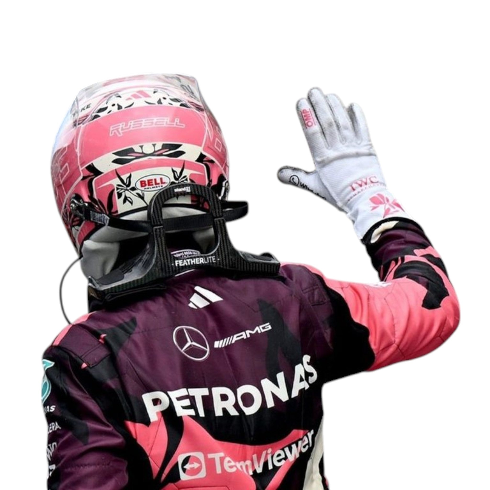 Andrea Kimi Antonelli 2025 Mercedes-AMG Petronas Miami GP F1 Race Suit - view 3 | NOVAPULSE RACEWEAR