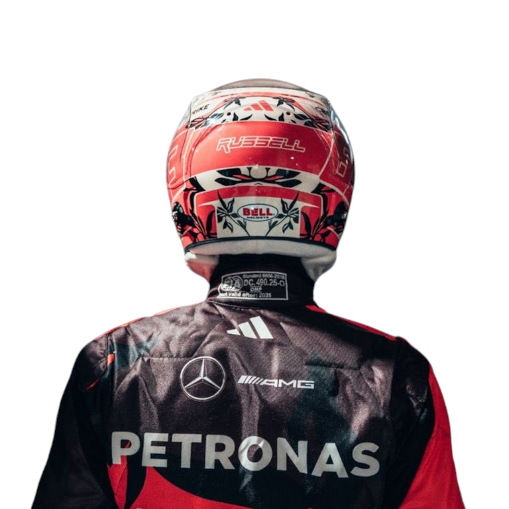 Andrea Kimi Antonelli 2025 Mercedes-AMG Petronas Miami GP F1 Race Suit - view 4 | NOVAPULSE RACEWEAR