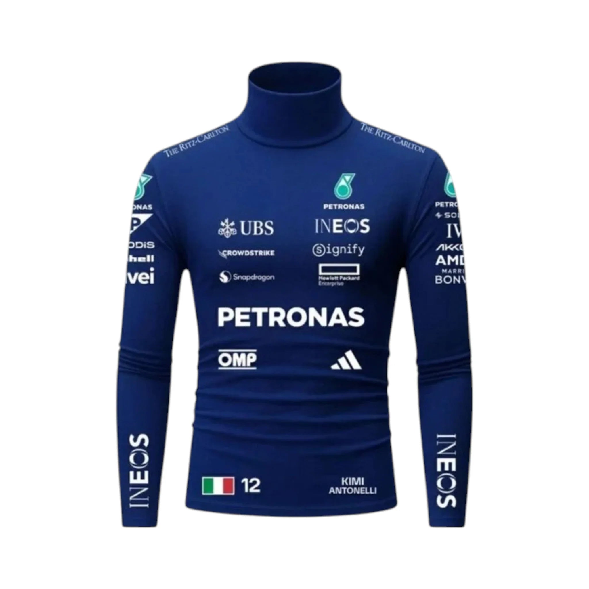 Andrea Kimi Antonelli 2026 Mercedes-AMG Petronas F1 Undershirt - view 3 | NOVAPULSE RACEWEAR