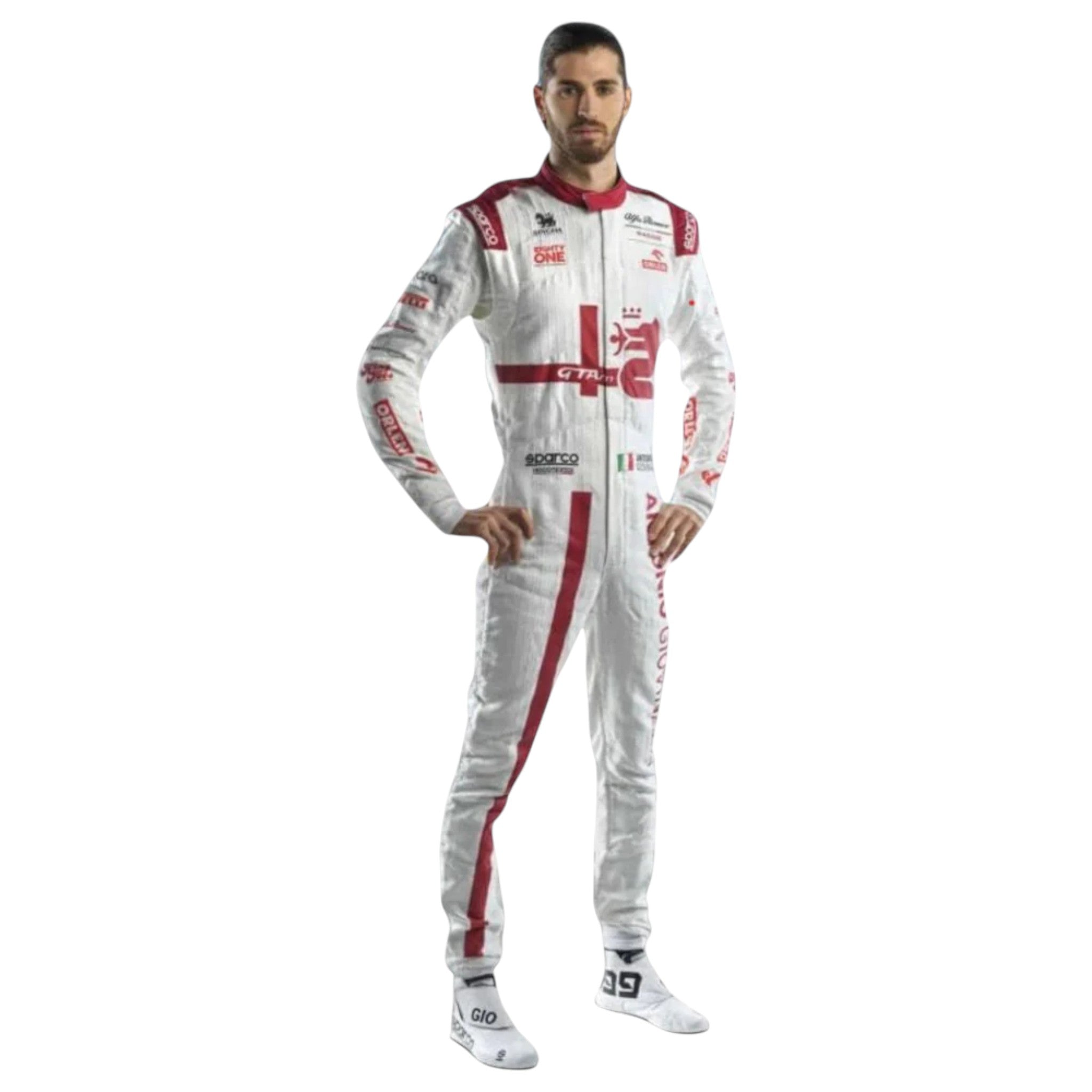 Antonio Giovinazzi 2021 Alfa Romeo F1 Race Suit - view 2 | NOVAPULSE RACEWEAR