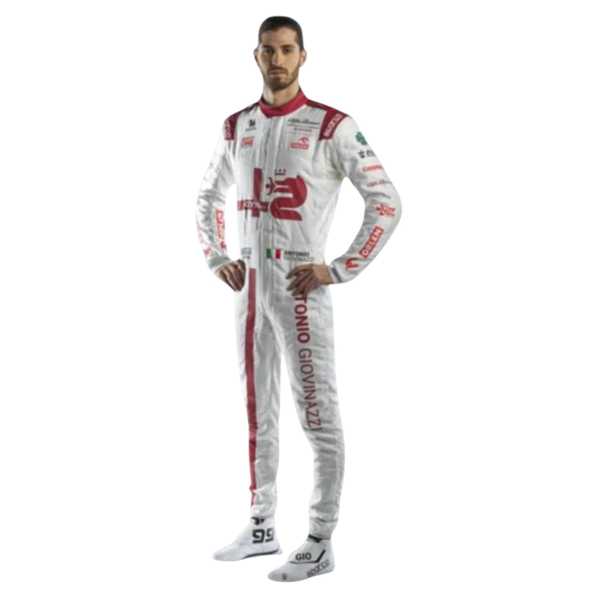 Antonio Giovinazzi 2021 Alfa Romeo F1 Race Suit - view 3 | NOVAPULSE RACEWEAR