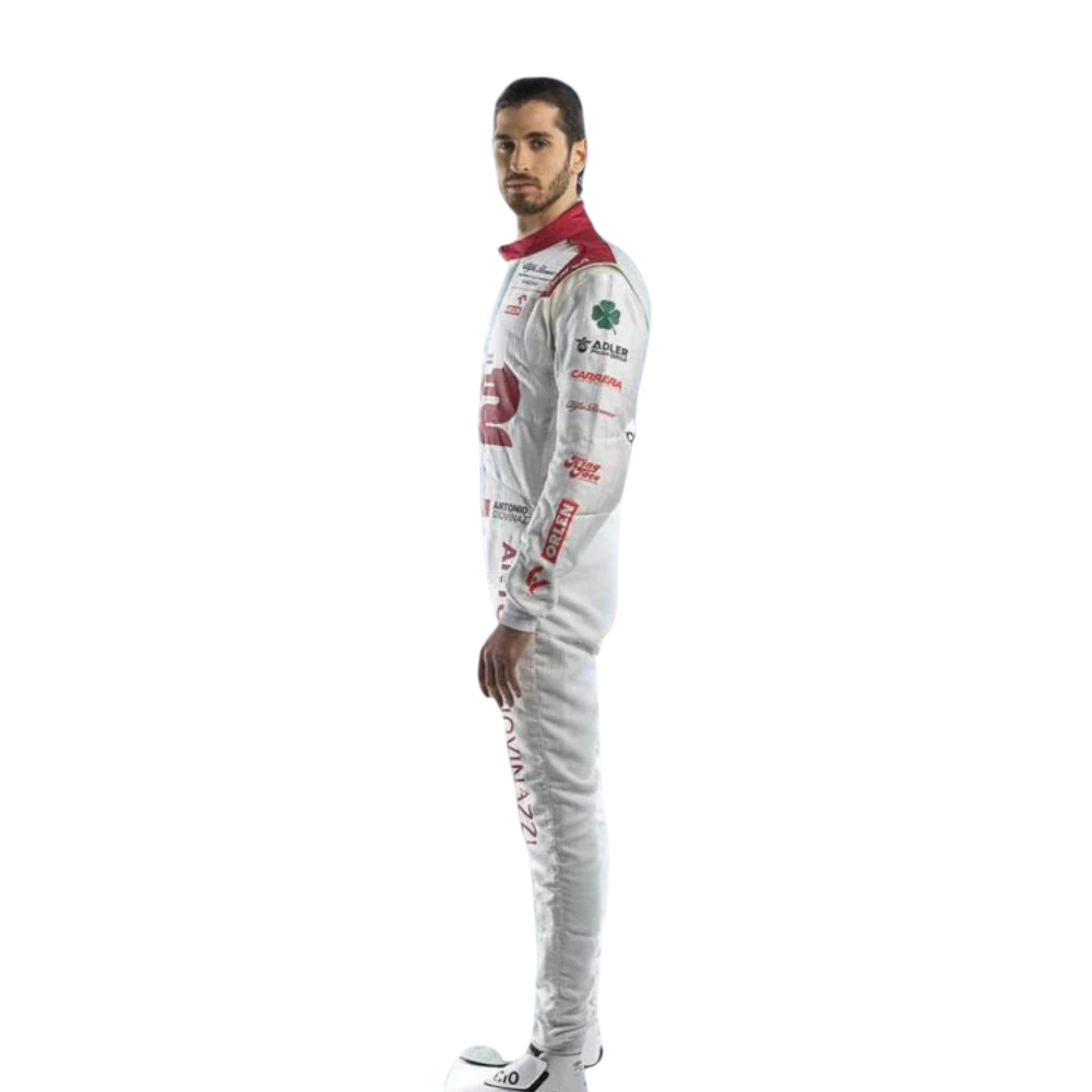 Antonio Giovinazzi 2021 Alfa Romeo F1 Race Suit - view 4 | NOVAPULSE RACEWEAR