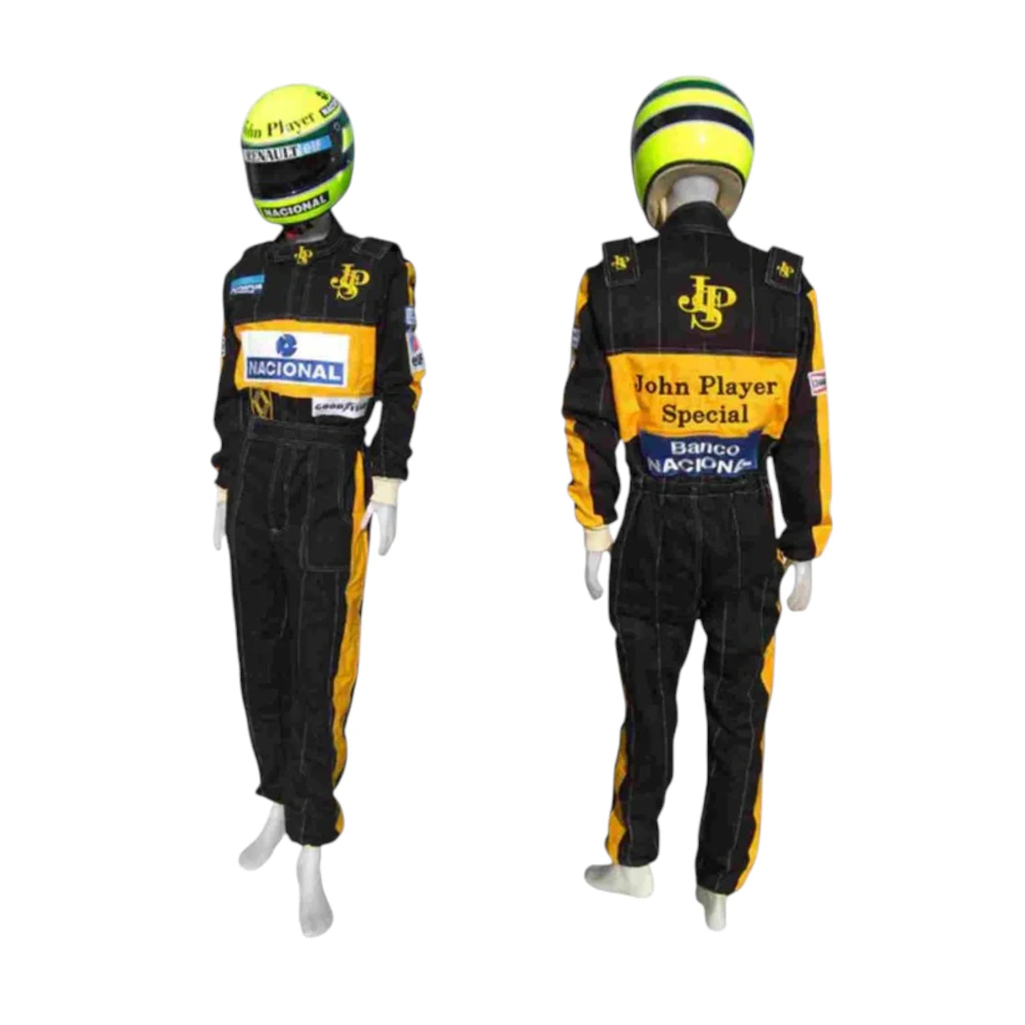 Ayrton Senna 1985 Lotus F1 Racing Suit - view 3 | NOVAPULSE RACEWEAR