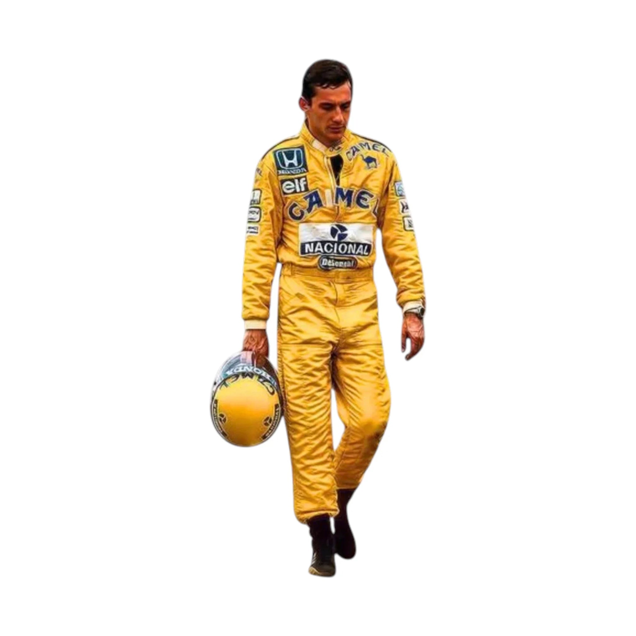 Ayrton Senna 1987 Lotus F1 Racing Suit | NOVAPULSE RACEWEAR