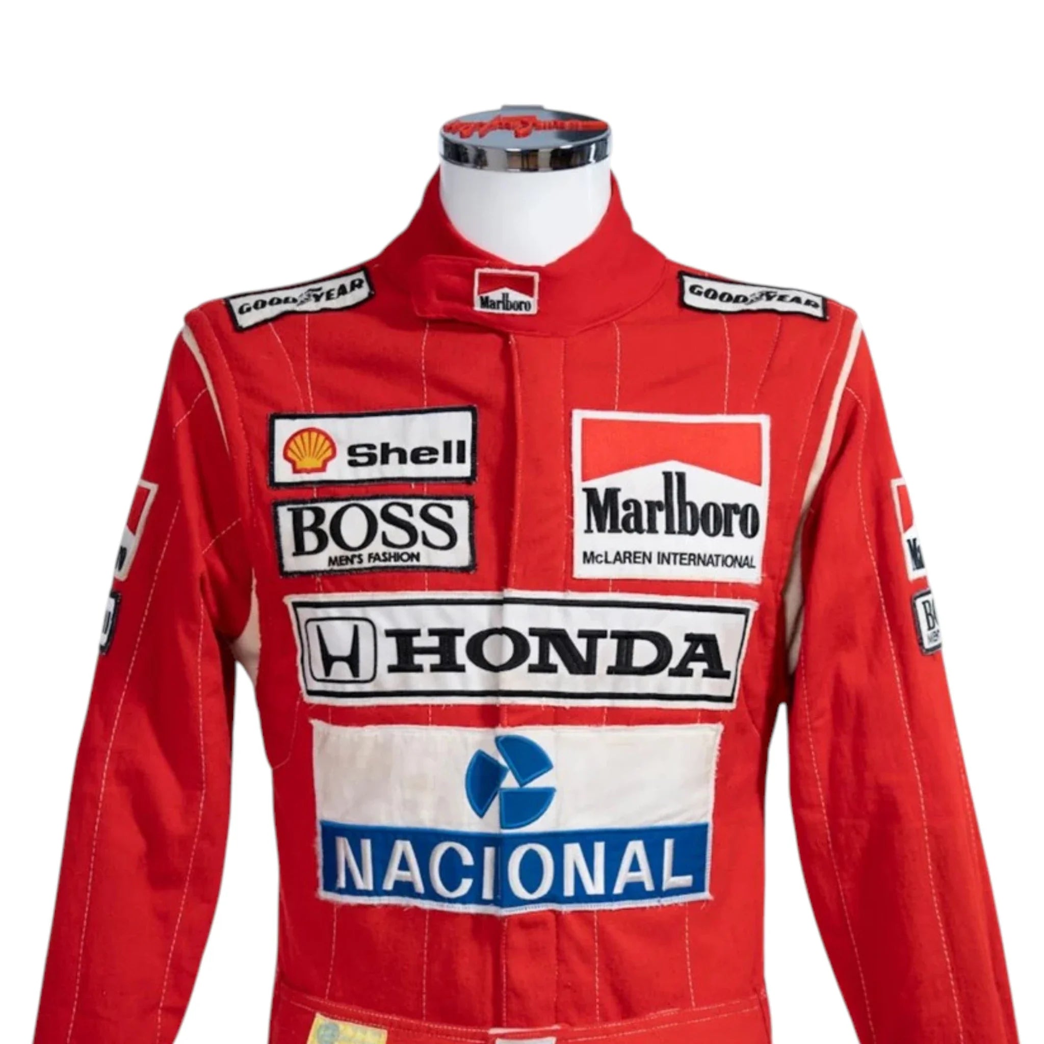 Ayrton Senna 1988 McLaren F1 Racing Suit - view 3 | NOVAPULSE RACEWEAR