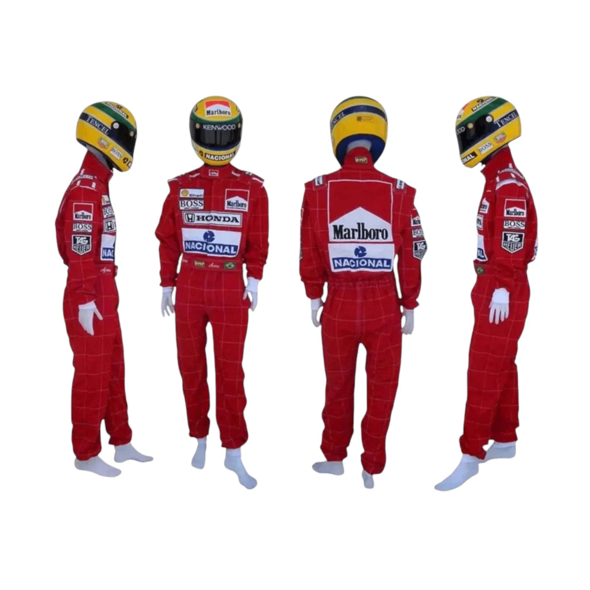 Ayrton Senna 1991 Mclaren United States GP F1 Racing Suit | NOVAPULSE RACEWEAR