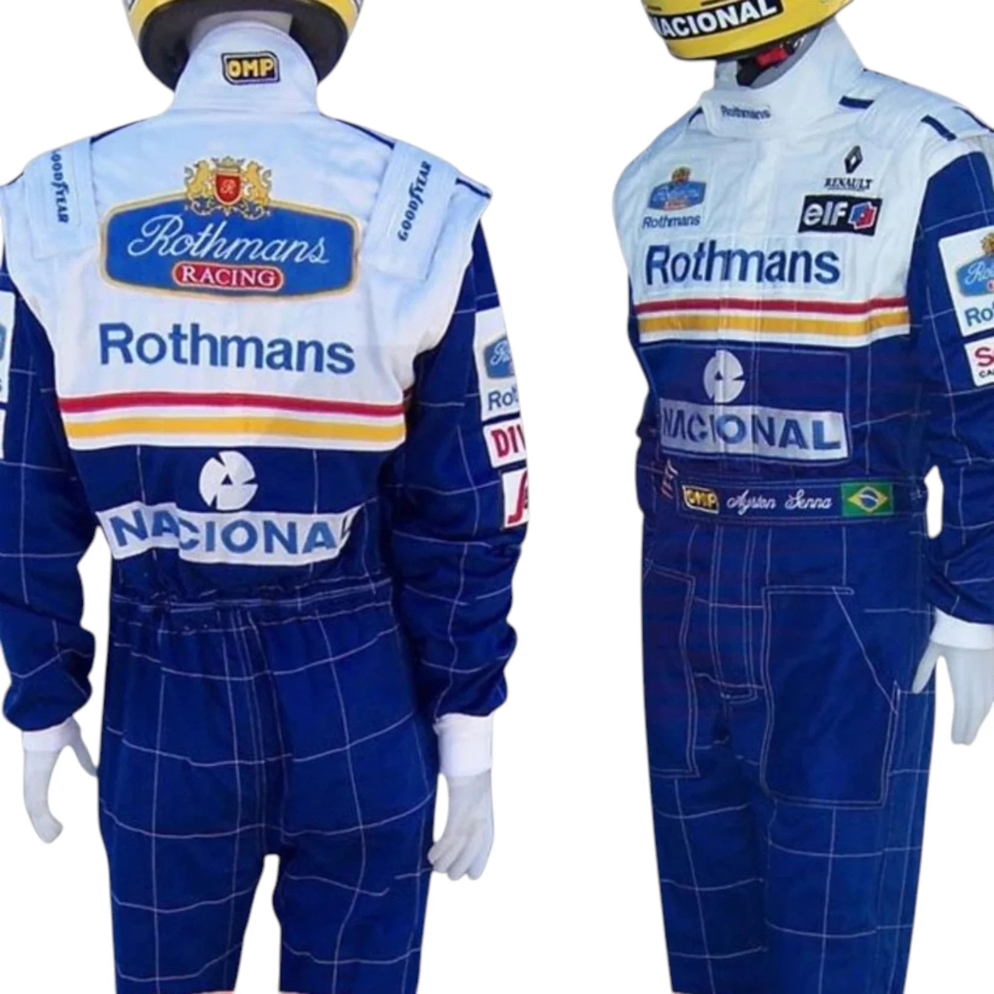 Ayrton Senna 1994 Williams F1 Racing Suit - view 4 | NOVAPULSE RACEWEAR