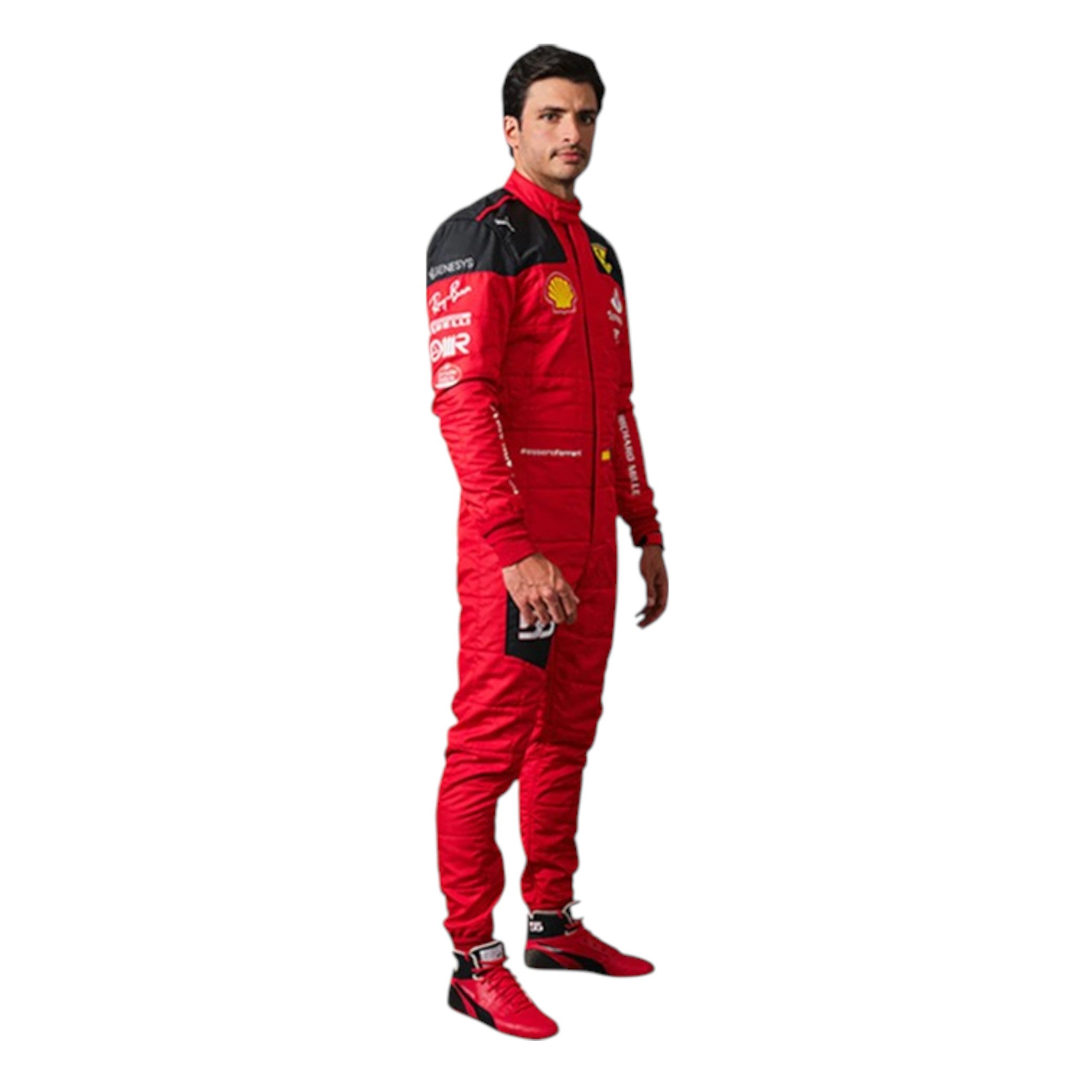 Carlos Sainz 2023 Ferrari F1 Race Suit - view 2 | NOVAPULSE RACEWEAR