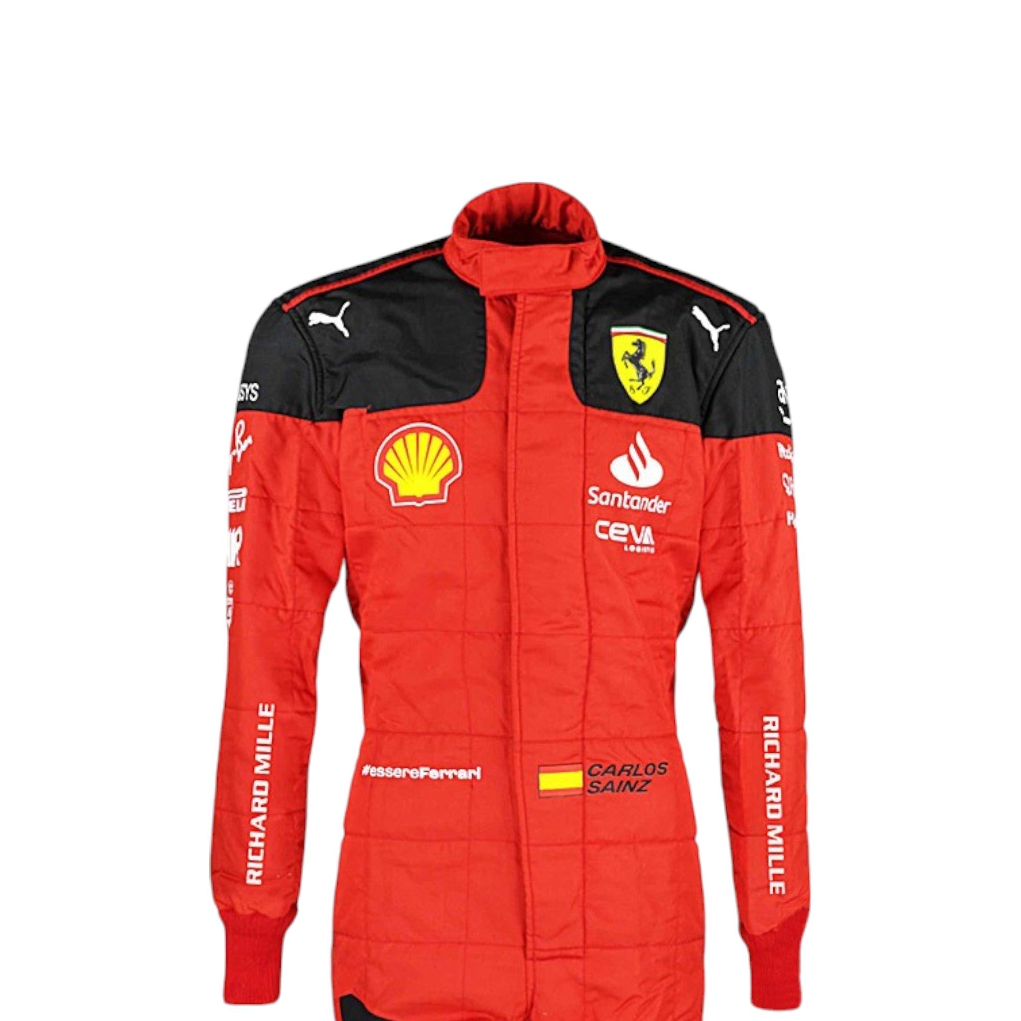 Carlos Sainz 2023 Ferrari F1 Race Suit - view 4 | NOVAPULSE RACEWEAR