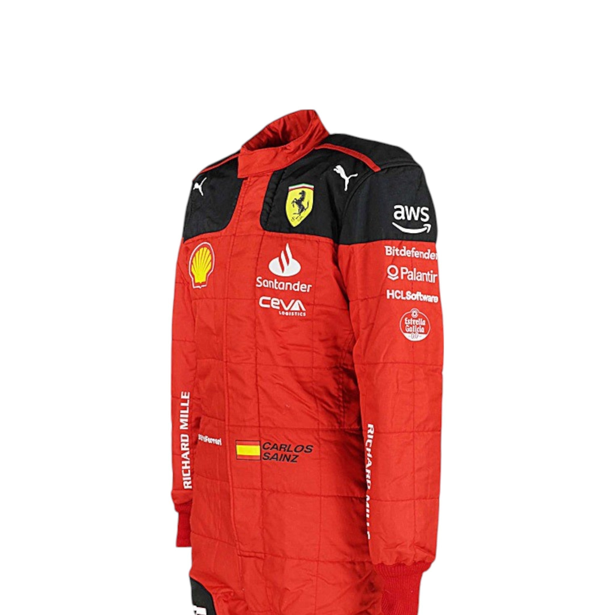 Carlos Sainz 2023 Ferrari F1 Race Suit - view 6 | NOVAPULSE RACEWEAR