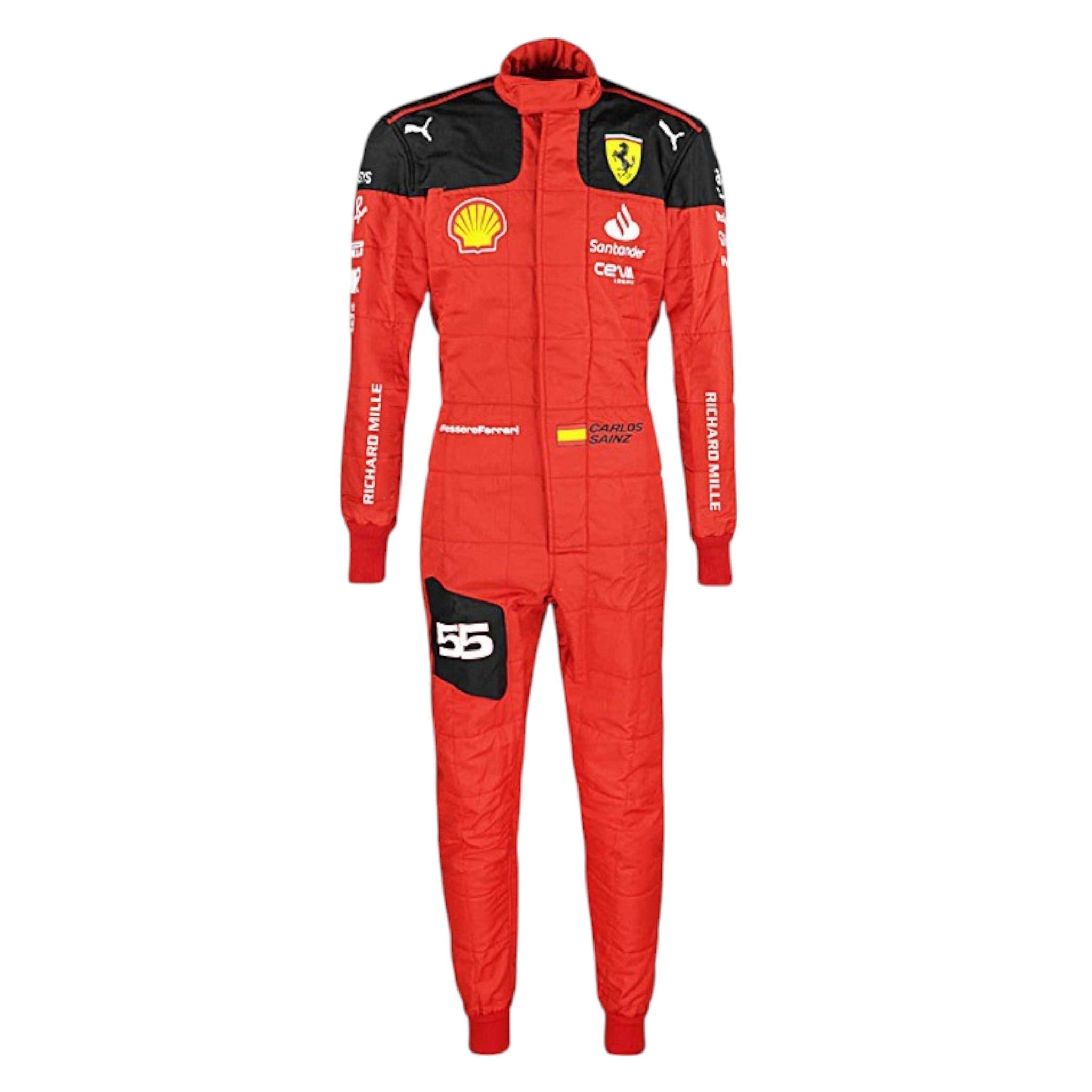 Carlos Sainz 2023 Ferrari F1 Race Suit - view 8 | NOVAPULSE RACEWEAR