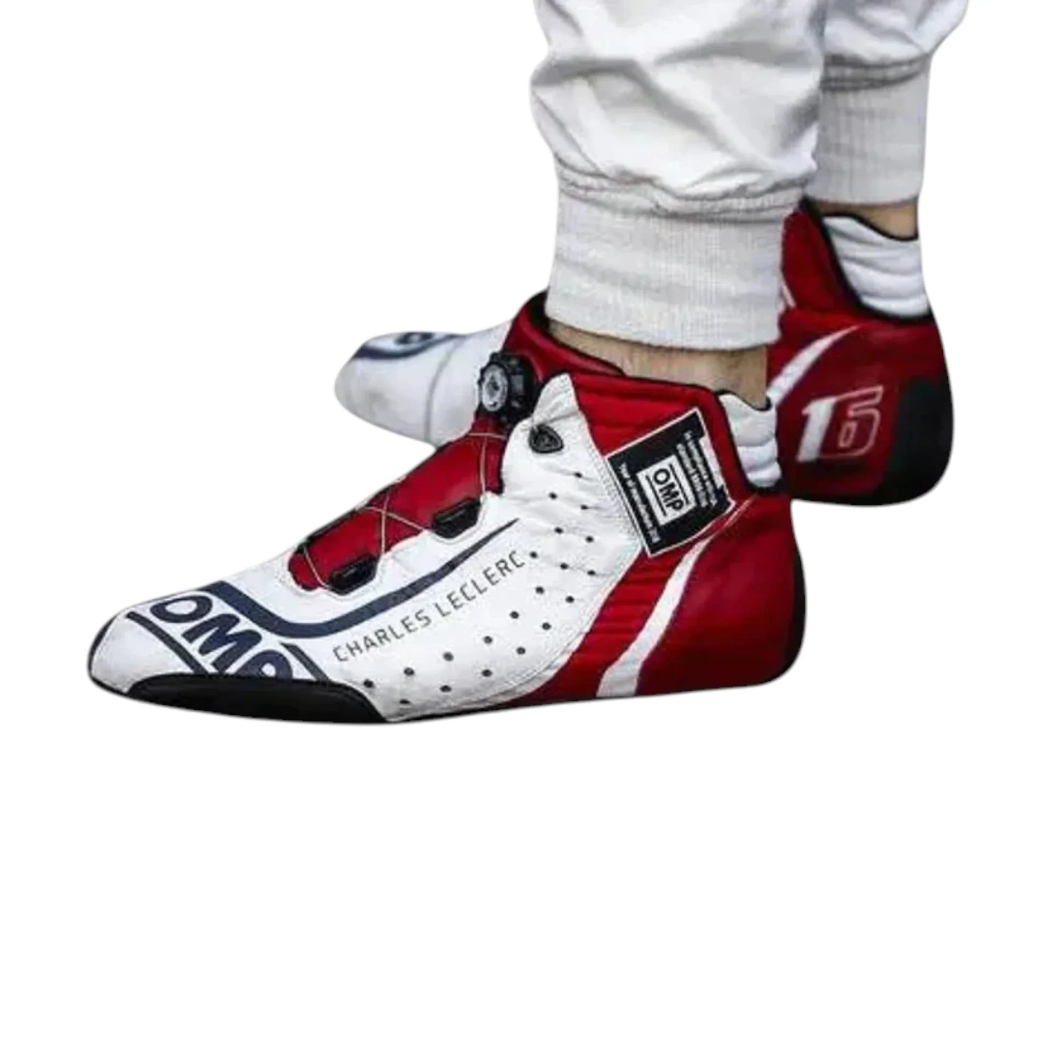 Charles Leclerc 2018 Alfa Romeo F1 Racing Shoes | NOVAPULSE RACEWEAR