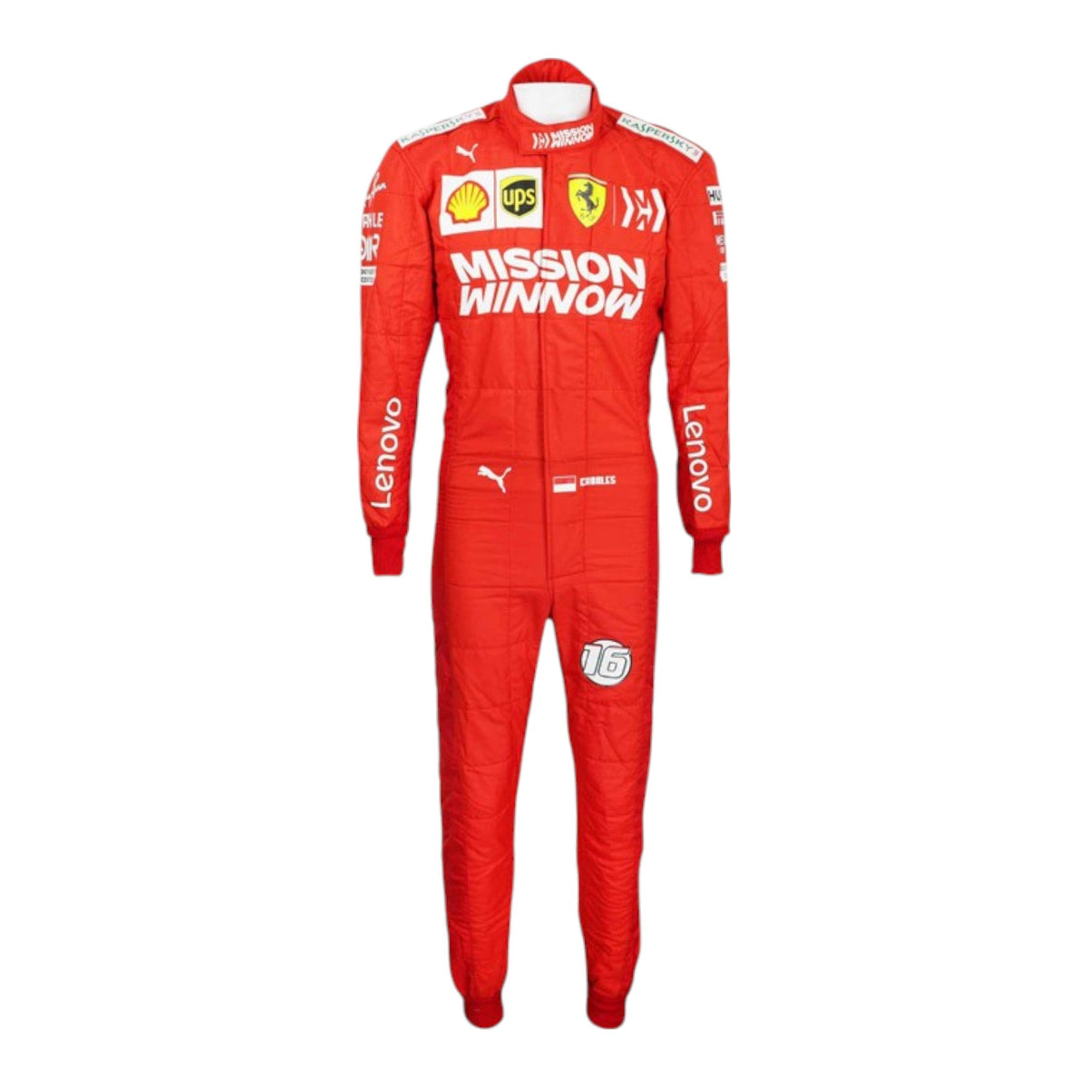 Charles Leclerc 2019 Ferrari F1 Race Suit - view 2 | NOVAPULSE RACEWEAR