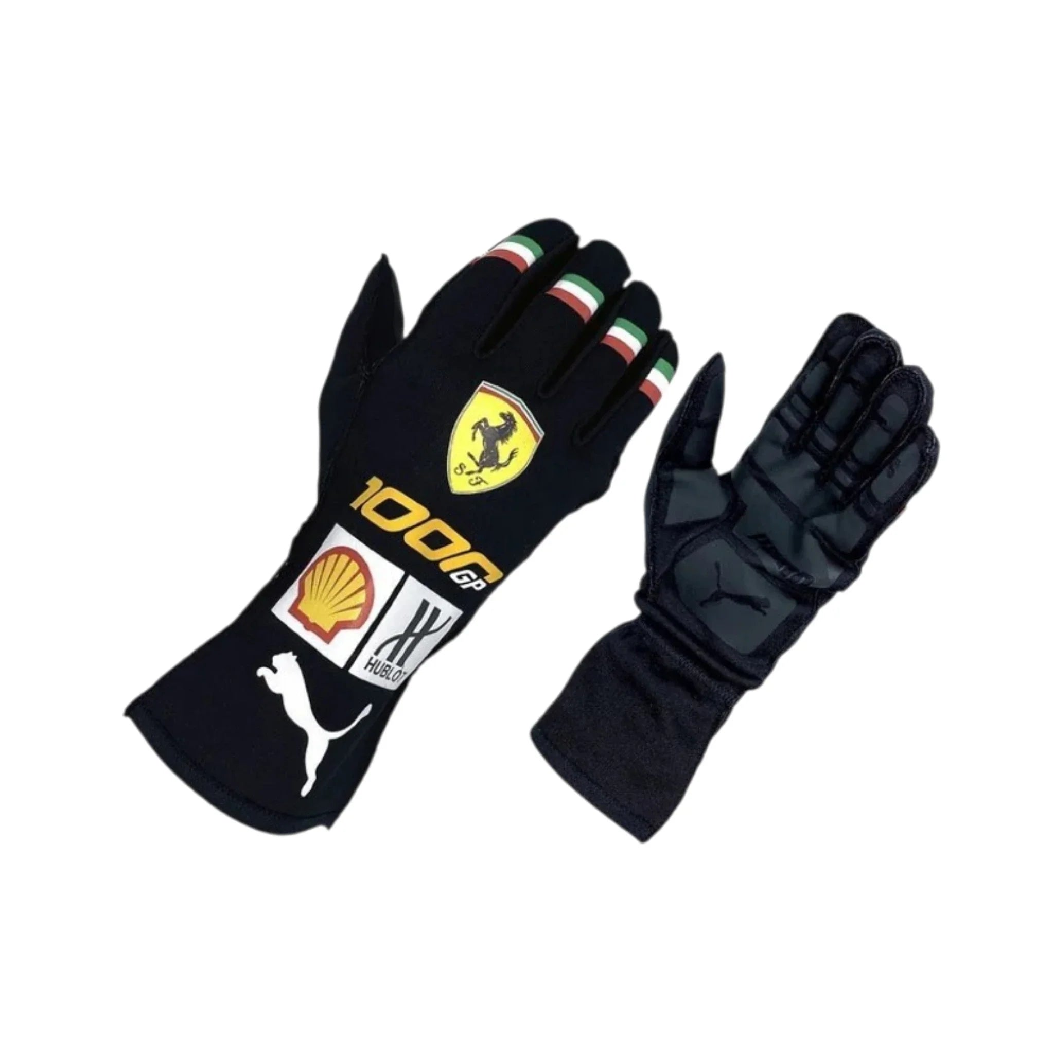 Charles Leclerc 2020 Ferrari 1000 GP F1 Racing Gloves | NOVAPULSE RACEWEAR