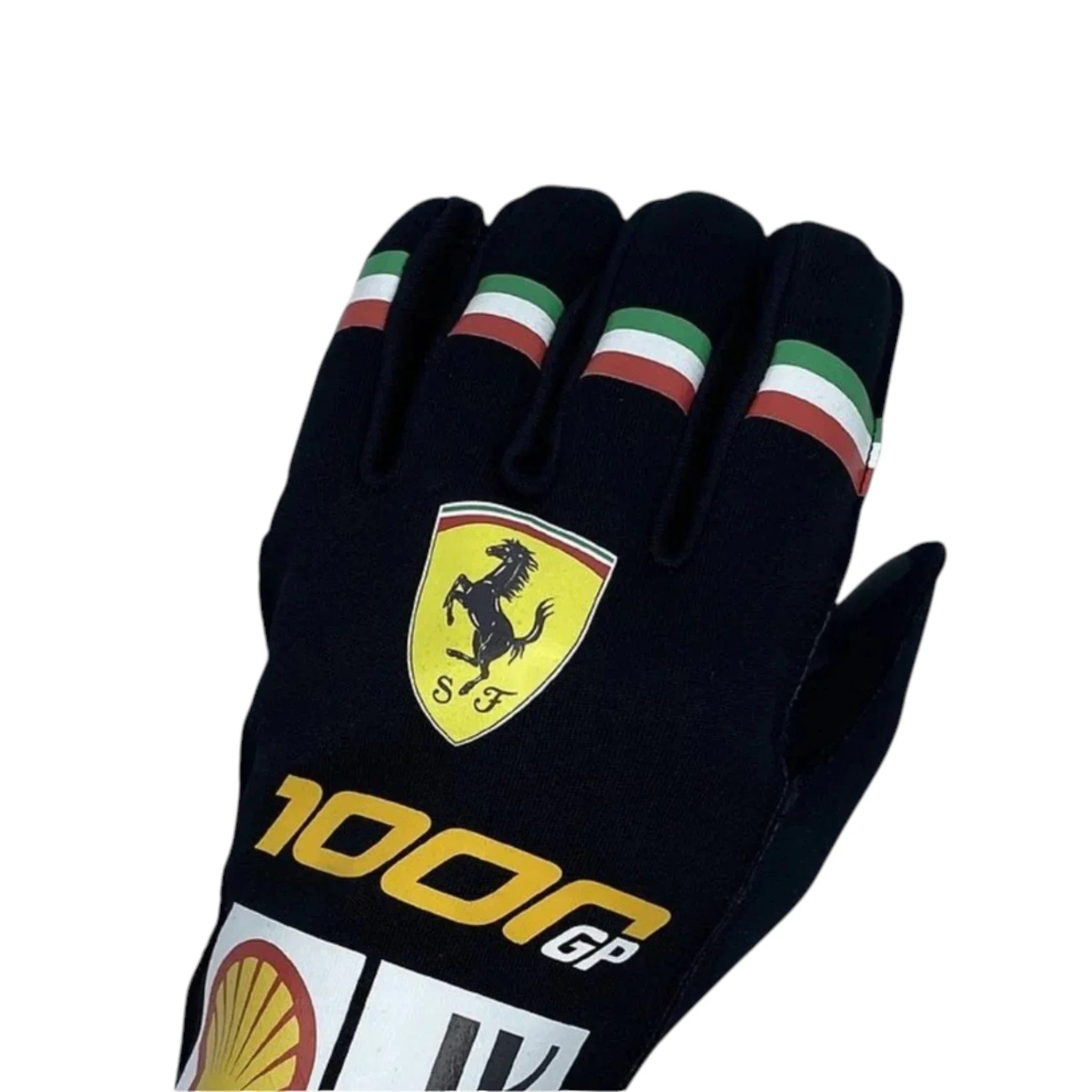 Charles Leclerc 2020 Ferrari 1000 GP F1 Racing Gloves - view 2 | NOVAPULSE RACEWEAR