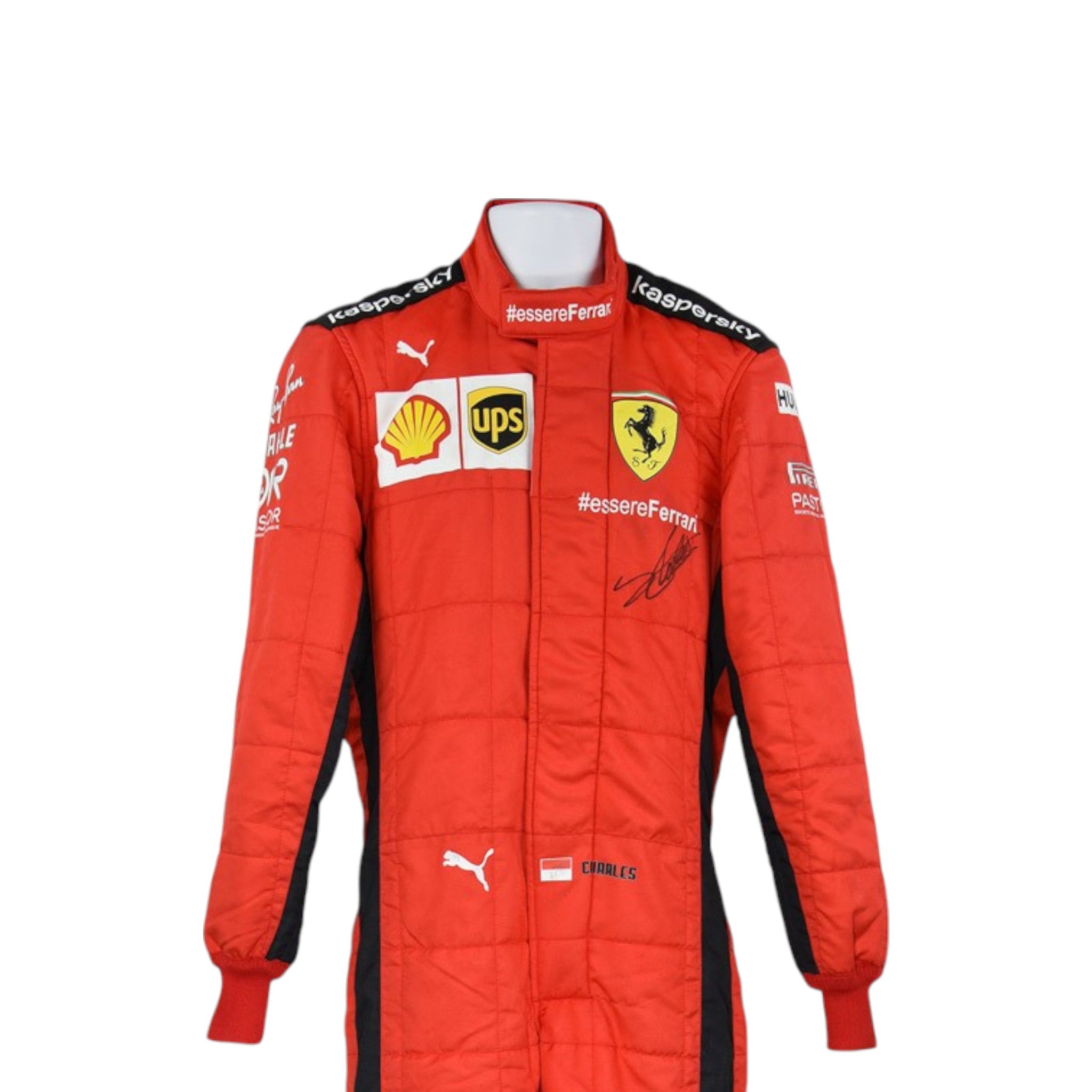 Charles Leclerc 2020 Ferrari F1 Race Suit - view 4 | NOVAPULSE RACEWEAR