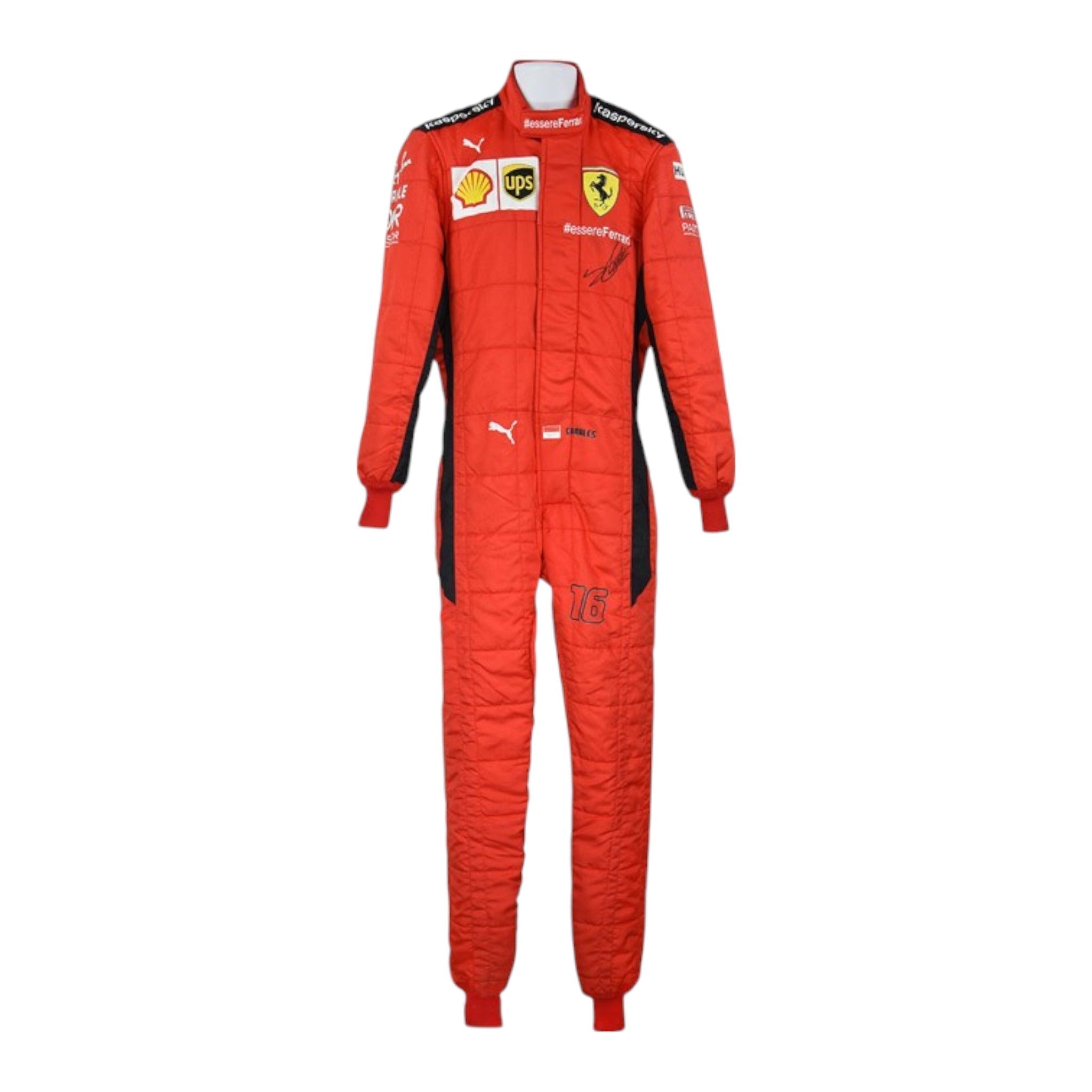 Charles Leclerc 2020 Ferrari F1 Race Suit - view 2 | NOVAPULSE RACEWEAR