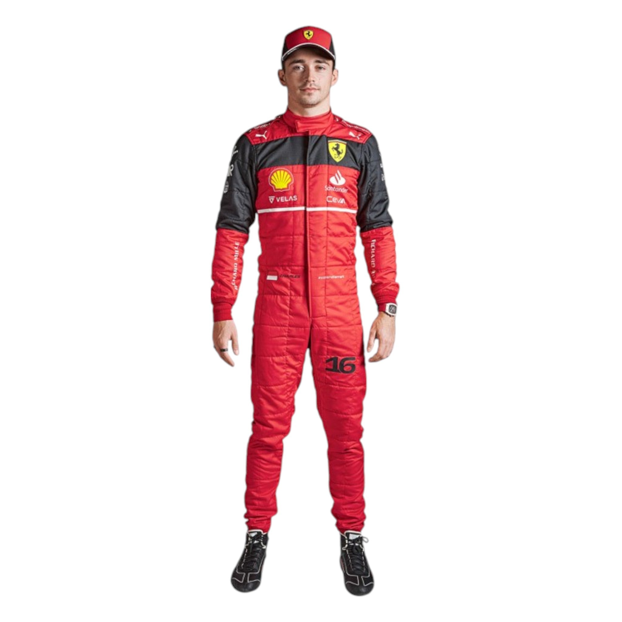 Charles Leclerc 2022 Ferrari F1 Race Suit - view 2 | NOVAPULSE RACEWEAR