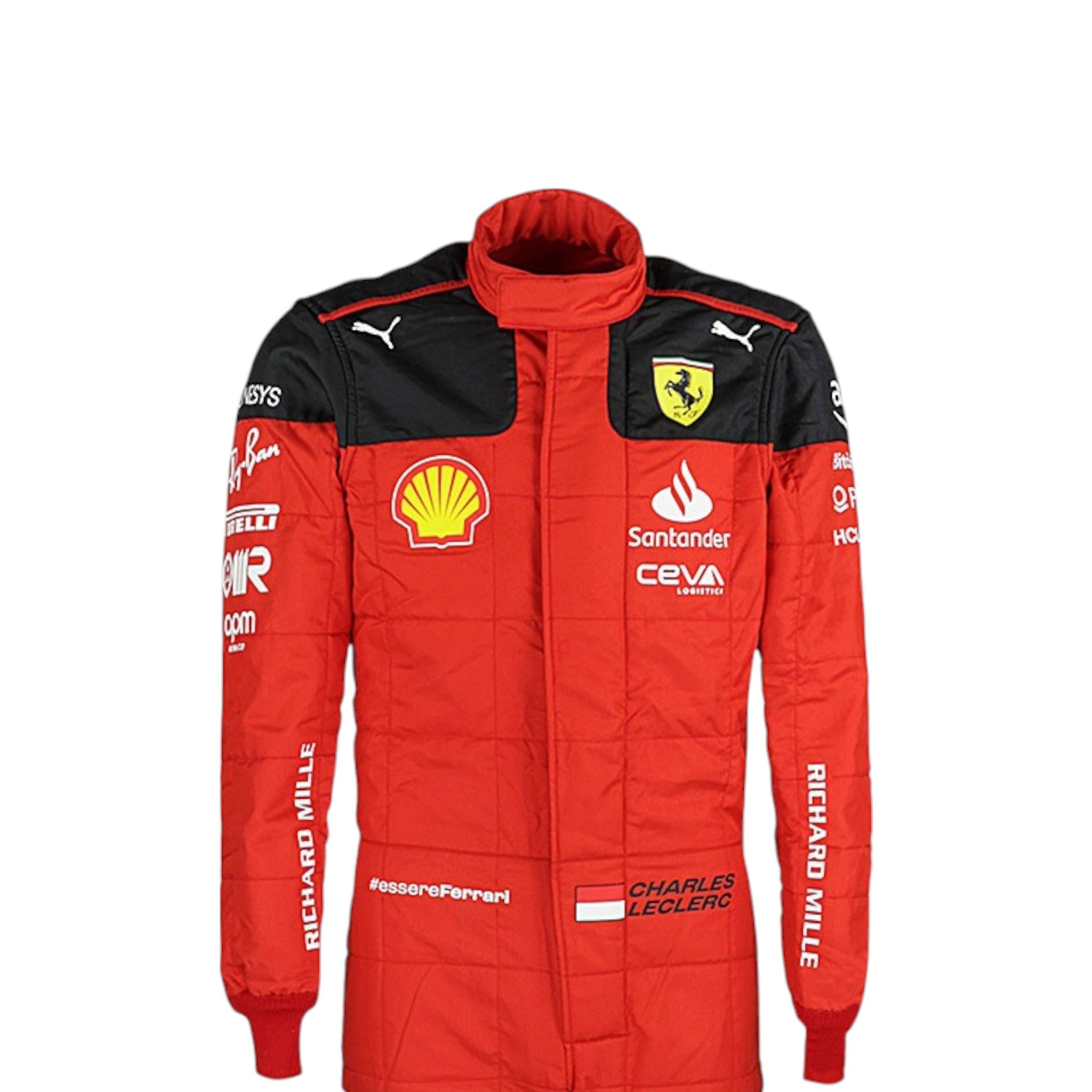 Charles Leclerc 2023 Ferrari F1 Race Suit - view 5 | NOVAPULSE RACEWEAR