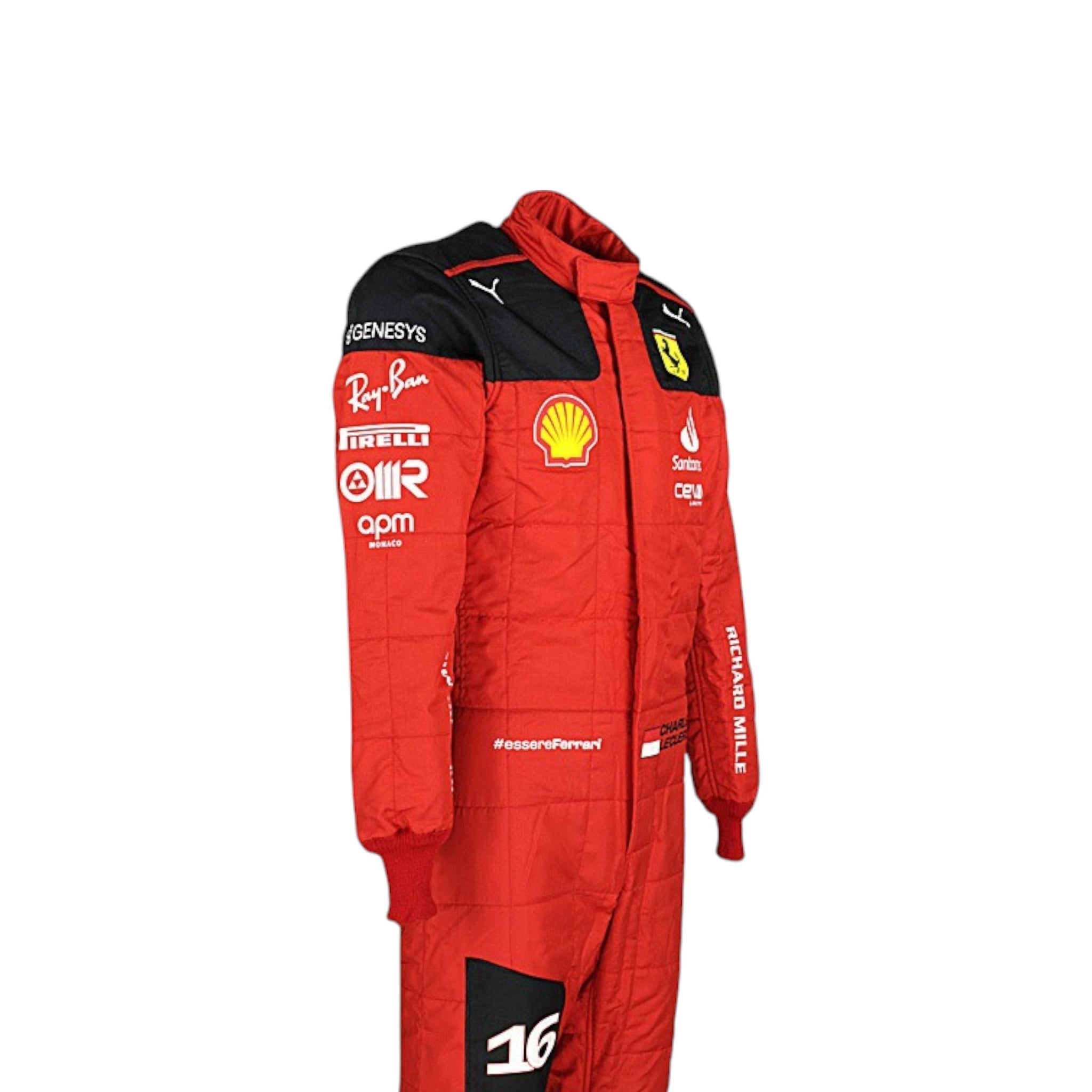 Charles Leclerc 2023 Ferrari F1 Race Suit - view 6 | NOVAPULSE RACEWEAR
