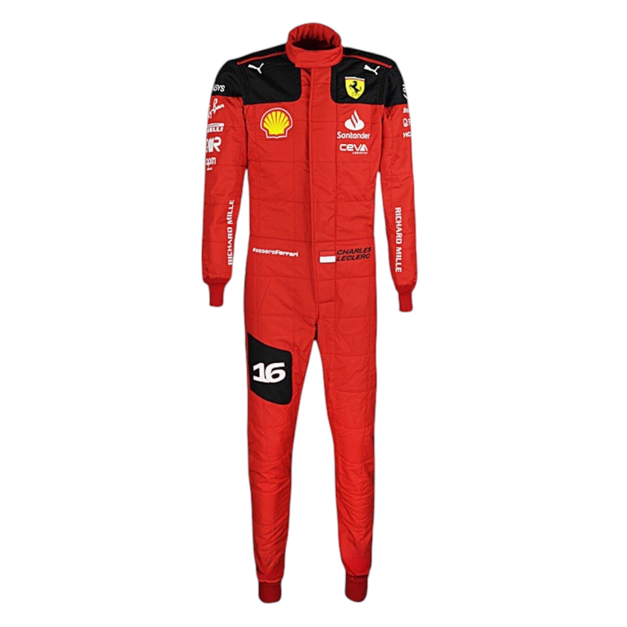 Charles Leclerc 2023 Ferrari F1 Race Suit - view 9 | NOVAPULSE RACEWEAR