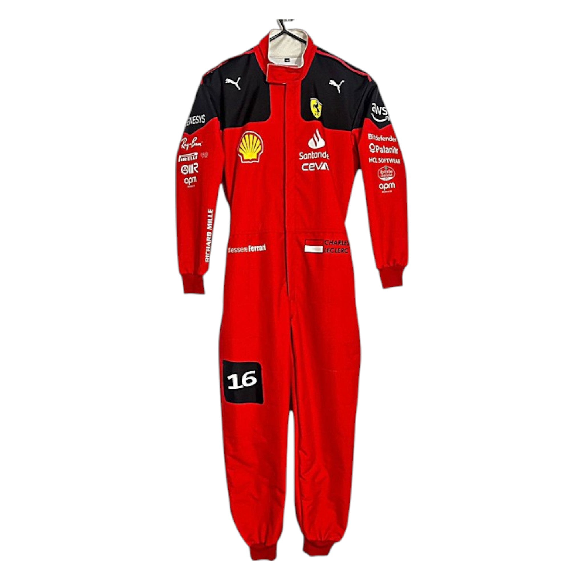 Charles Leclerc 2023 Ferrari F1 Race Suit - view 10 | NOVAPULSE RACEWEAR