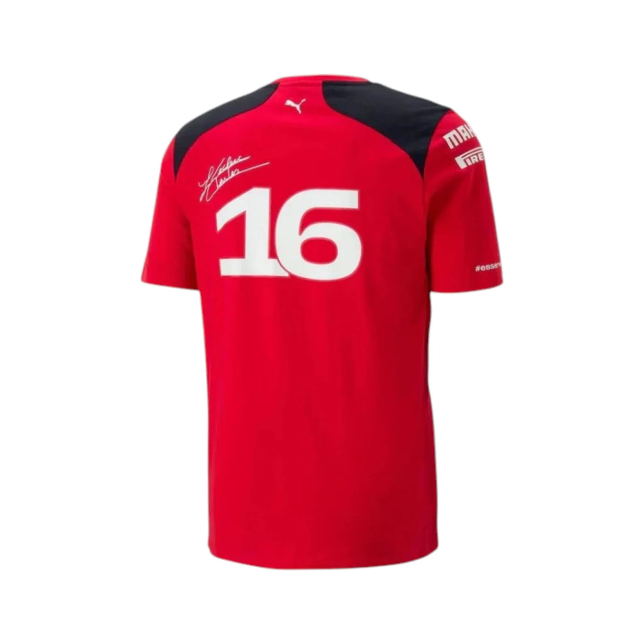 Charles Leclerc 2023 Ferrari F1 Racing Driver T-Shirt - view 2 | NOVAPULSE RACEWEAR