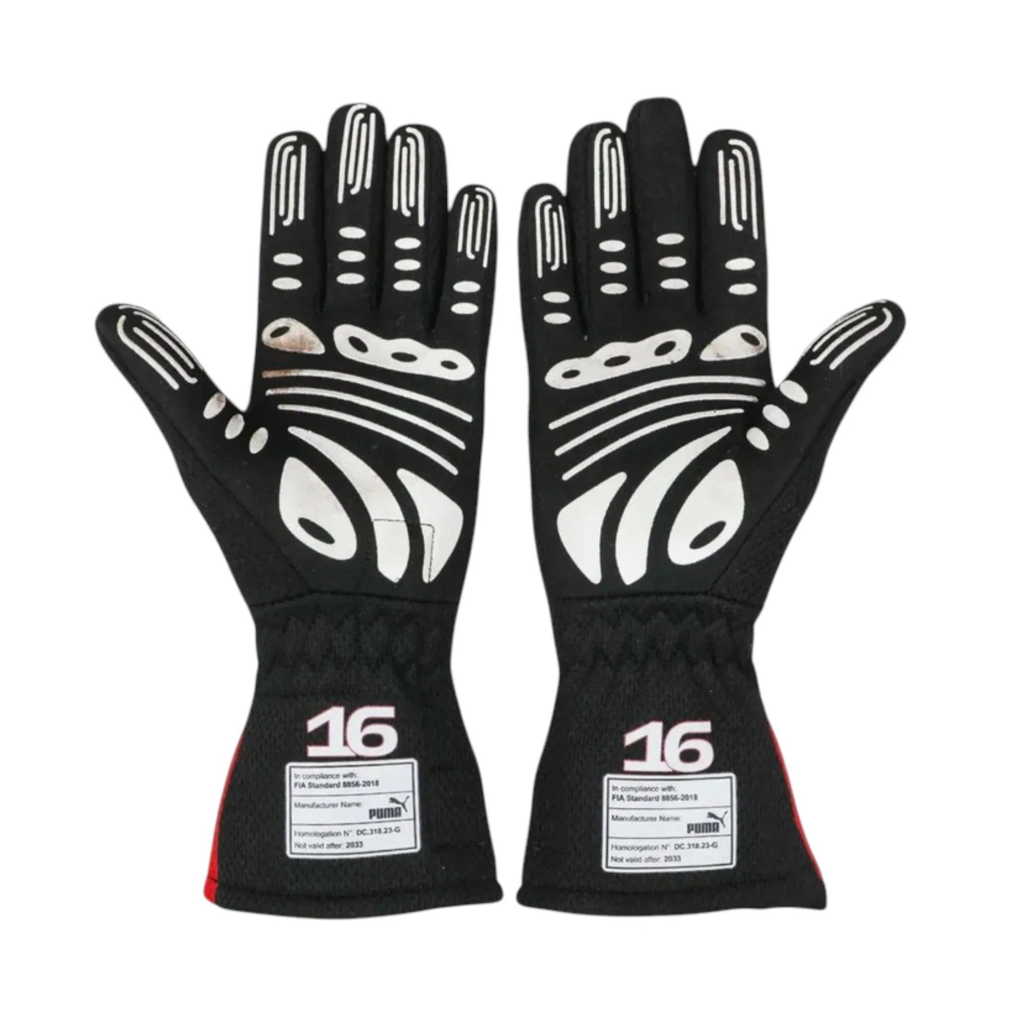Charles Leclerc 2023 Ferrari F1 Racing Gloves - view 2 | NOVAPULSE RACEWEAR