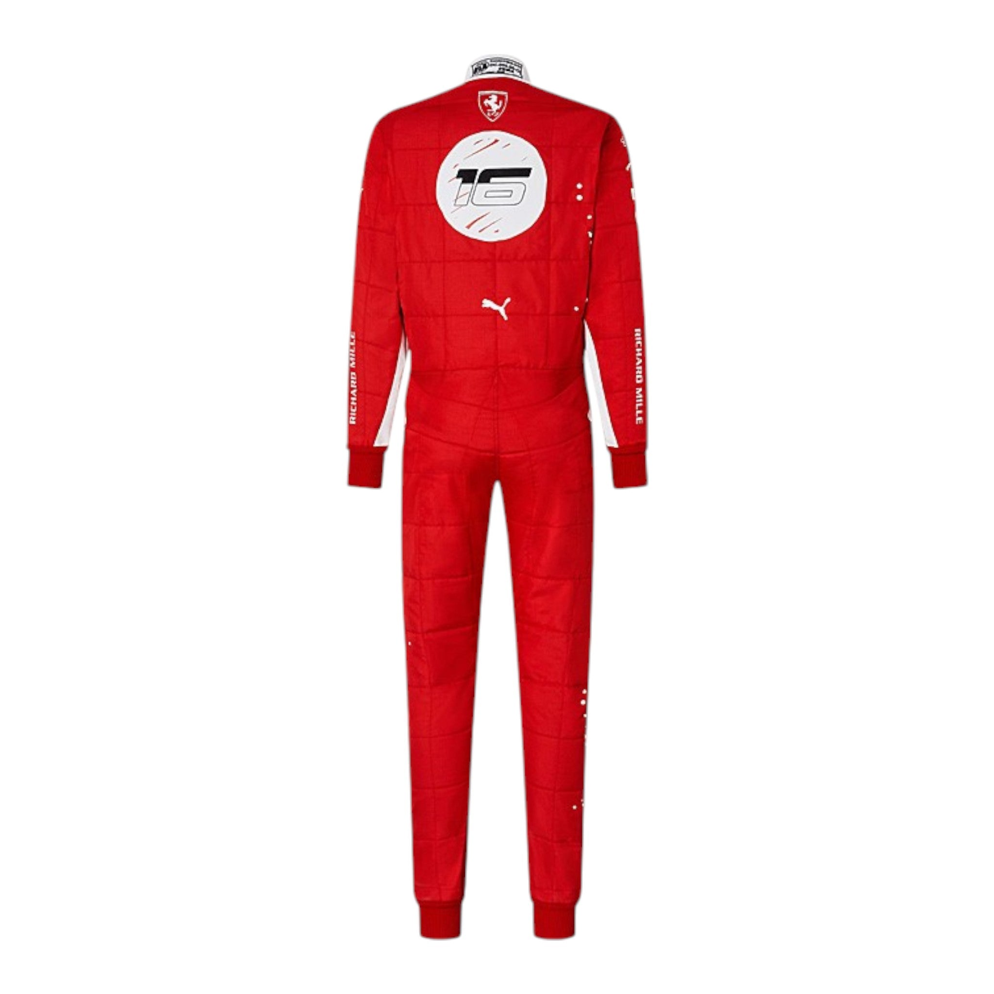 Charles Leclerc 2023 Ferrari (Las Vegas GP Special Edition) F1 Race Suit - view 3 | NOVAPULSE RACEWEAR