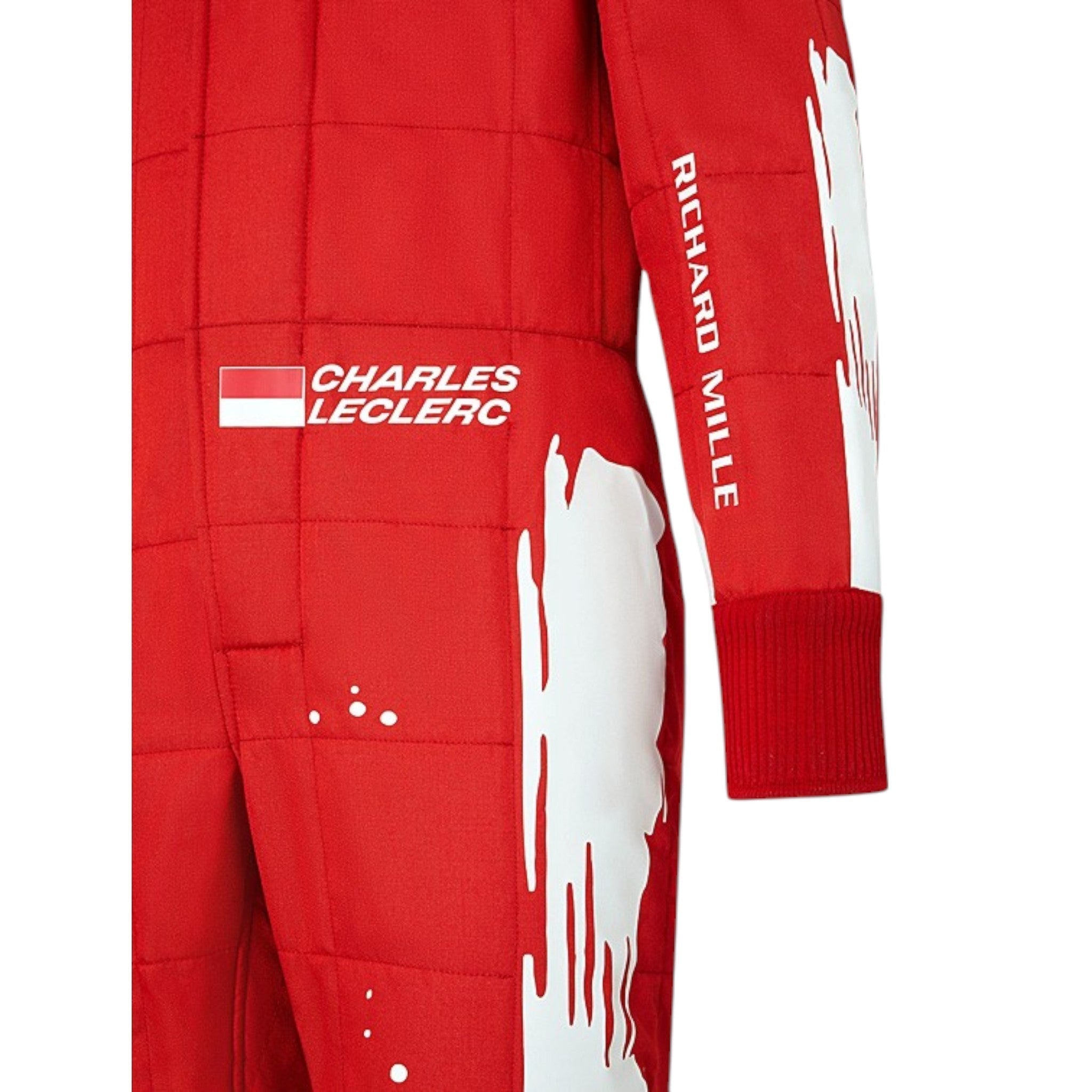 Charles Leclerc 2023 Ferrari (Las Vegas GP Special Edition) F1 Race Suit - view 4 | NOVAPULSE RACEWEAR