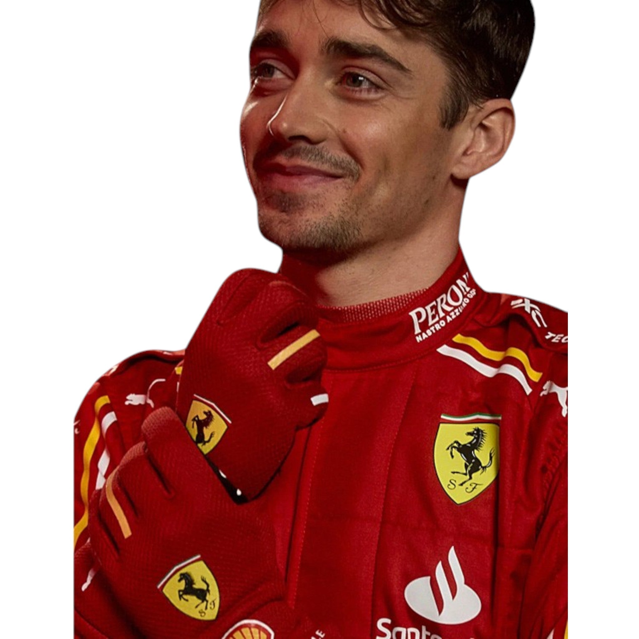 Charles Leclerc 2024 Ferrari F1 Race Suit - view 2 | NOVAPULSE RACEWEAR