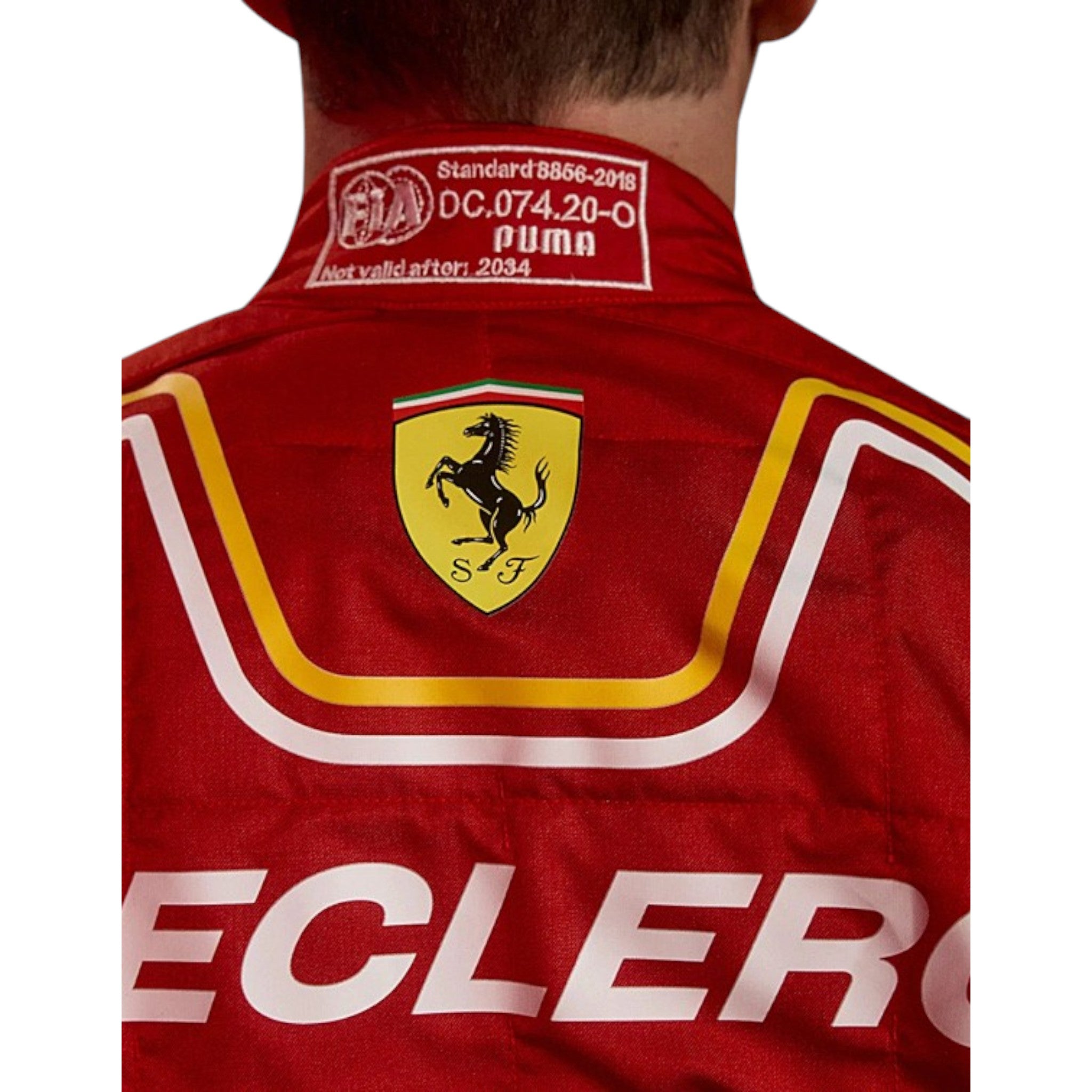Charles Leclerc 2024 Ferrari F1 Race Suit - view 3 | NOVAPULSE RACEWEAR