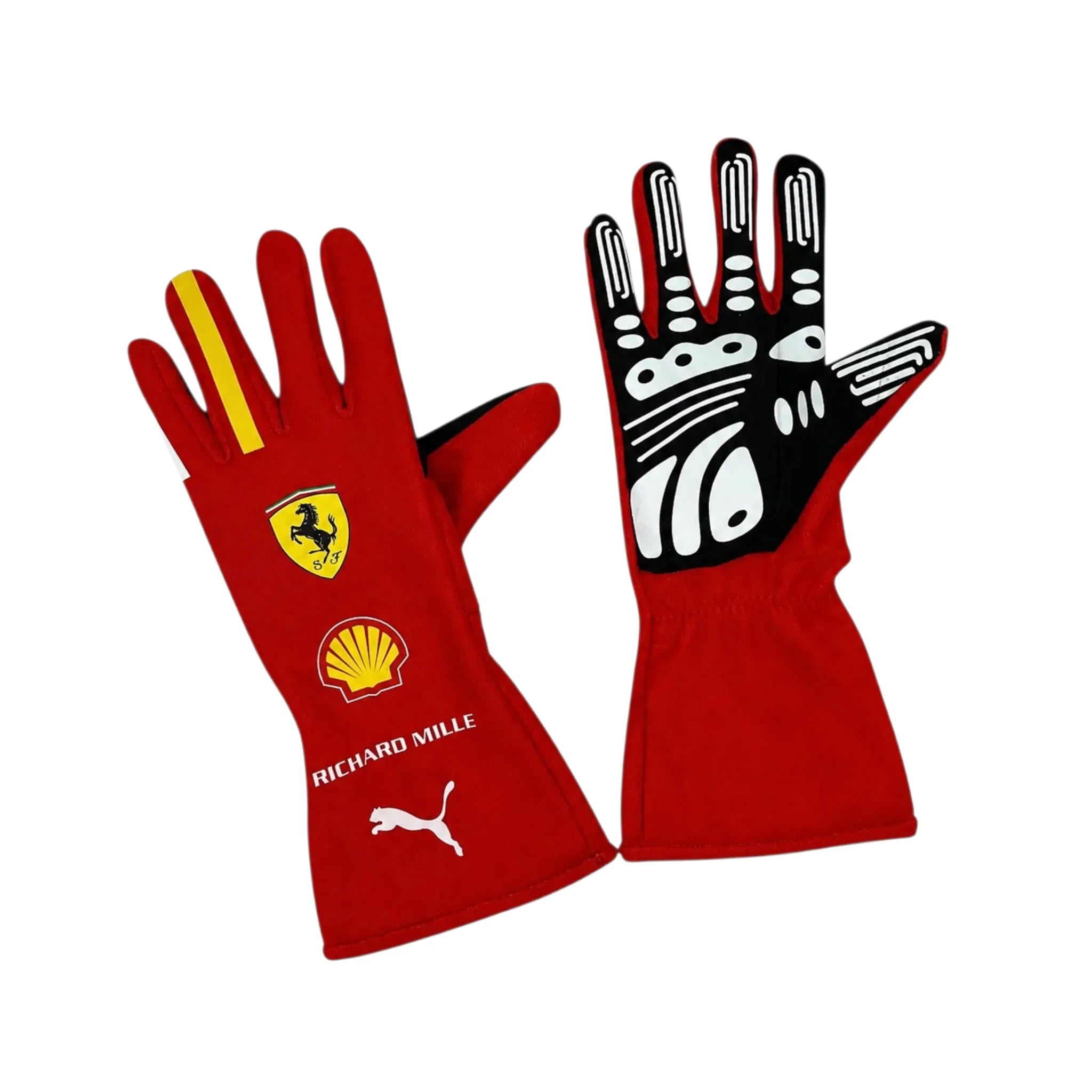 Charles Leclerc 2024 Ferrari F1 Racing Gloves | NOVAPULSE RACEWEAR