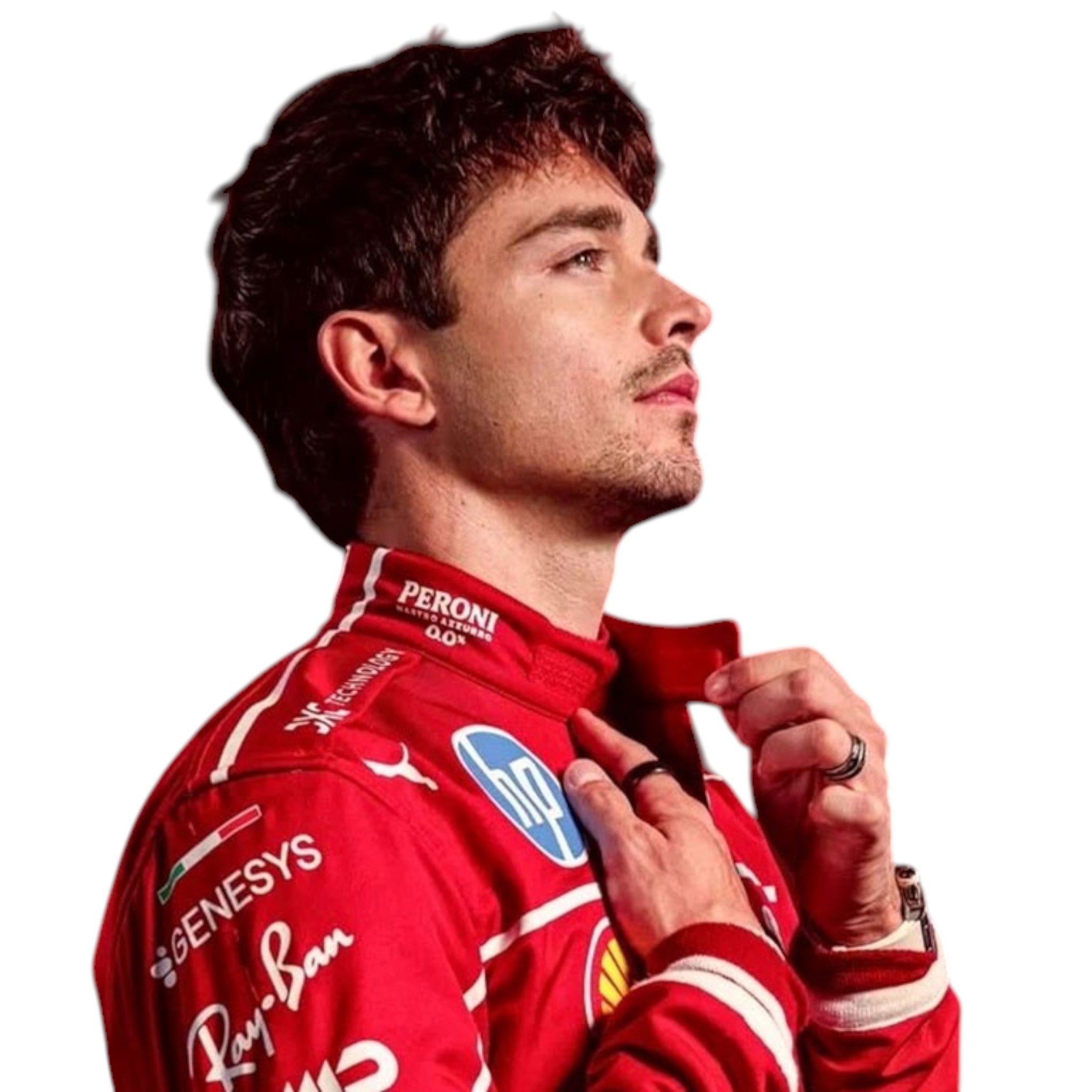 Charles Leclerc 2025 Ferrari F1 Race Suit - view 3 | NOVAPULSE RACEWEAR