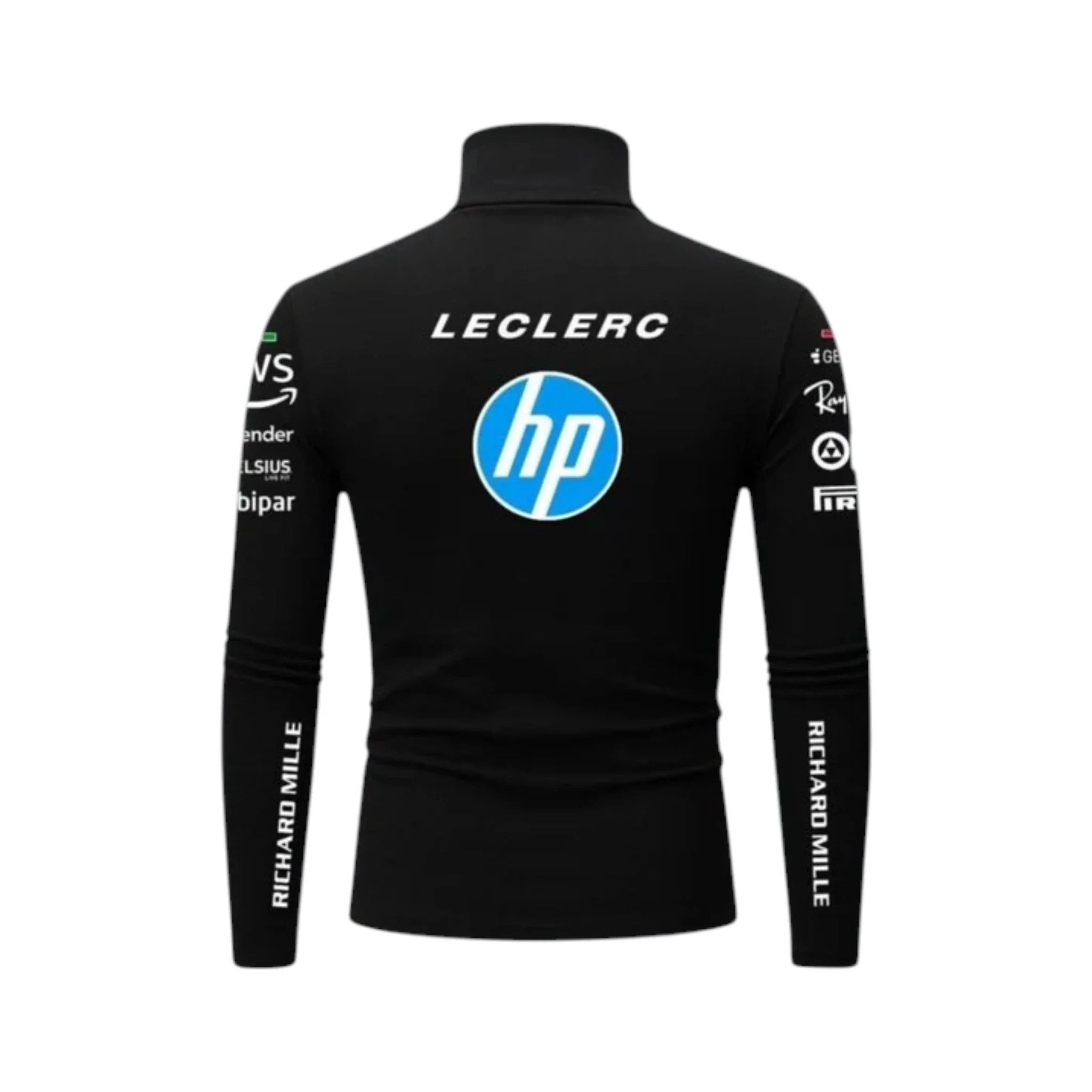 Charles Leclerc 2025 Ferrari F1 Undershirt (Black) - view 2 | NOVAPULSE RACEWEAR