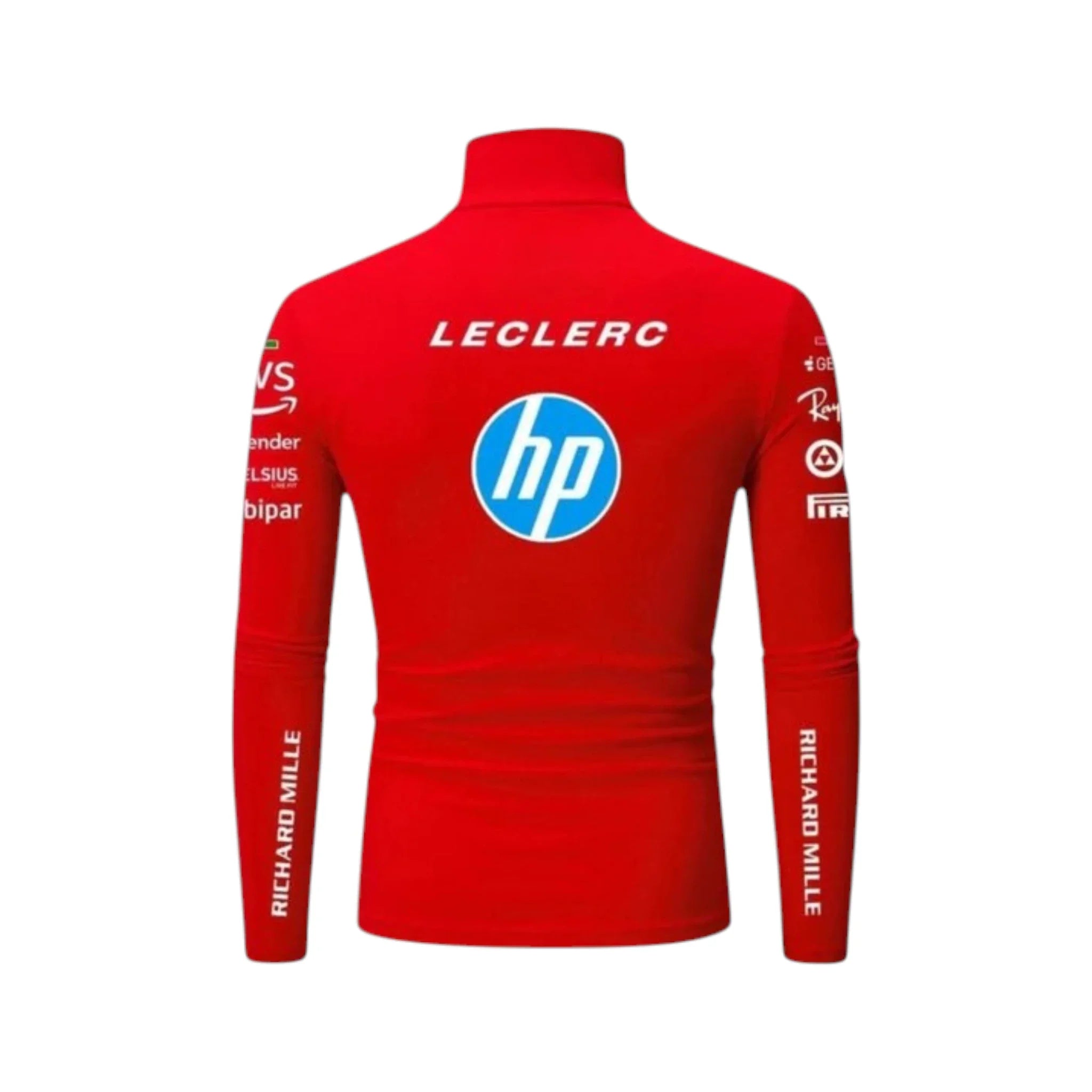 Charles Leclerc 2025 Ferrari F1 Undershirt (Red) - view 2 | NOVAPULSE RACEWEAR