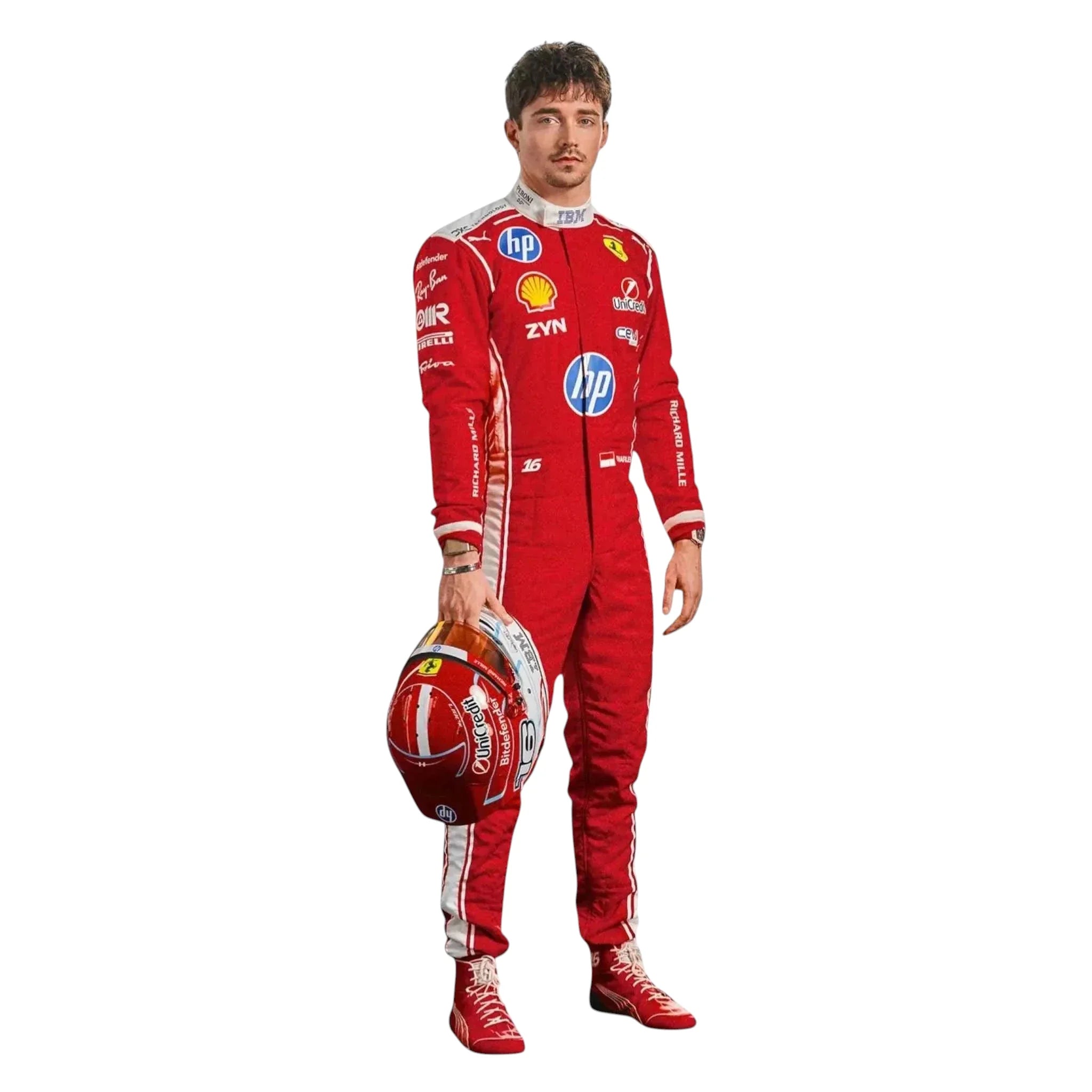 Charles Leclerc 2026 Ferrari F1 Race Suit - view 2 | NOVAPULSE RACEWEAR