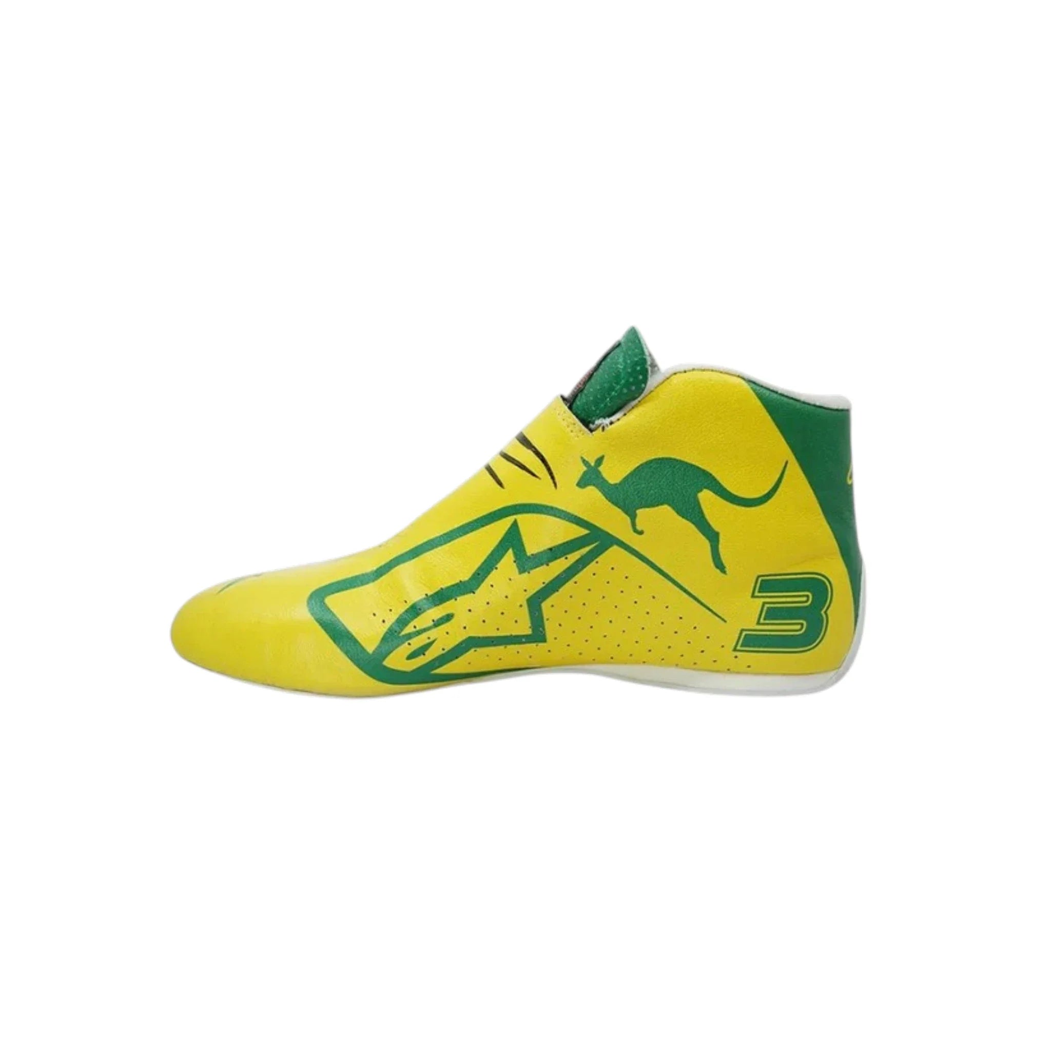Daniel Ricciardo 2019 Renault Australian GP F1 Racing Shoes - view 2 | NOVAPULSE RACEWEAR