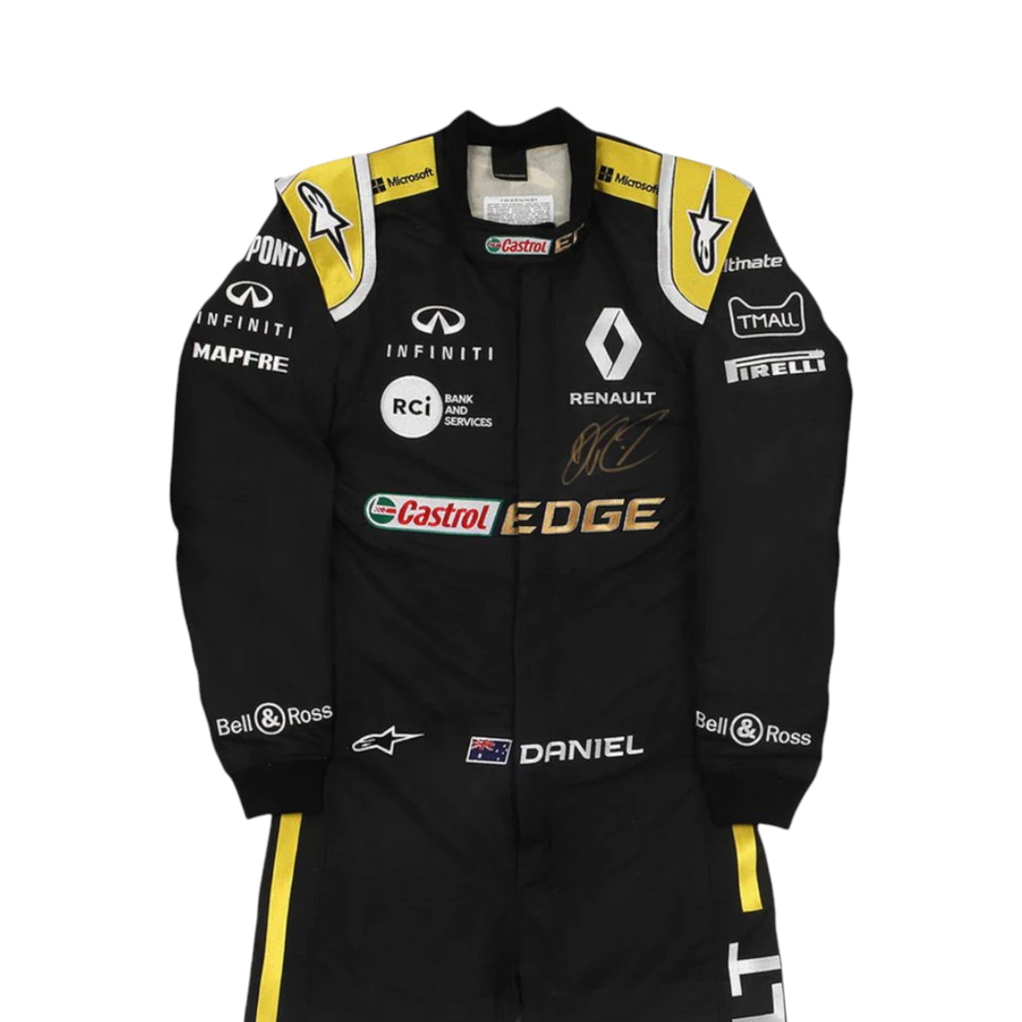 Daniel Ricciardo 2019 Renault F1 Race Suit - view 3 | NOVAPULSE RACEWEAR