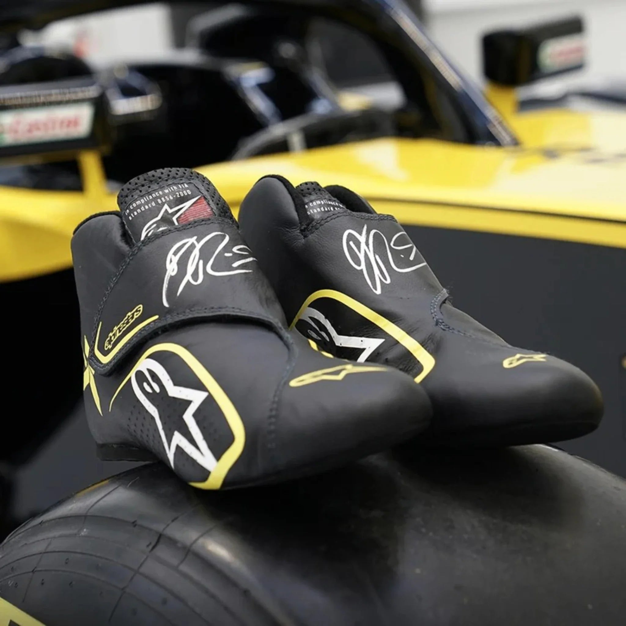 Daniel Ricciardo 2019 Renault F1 Racing Shoes - view 4 | NOVAPULSE RACEWEAR