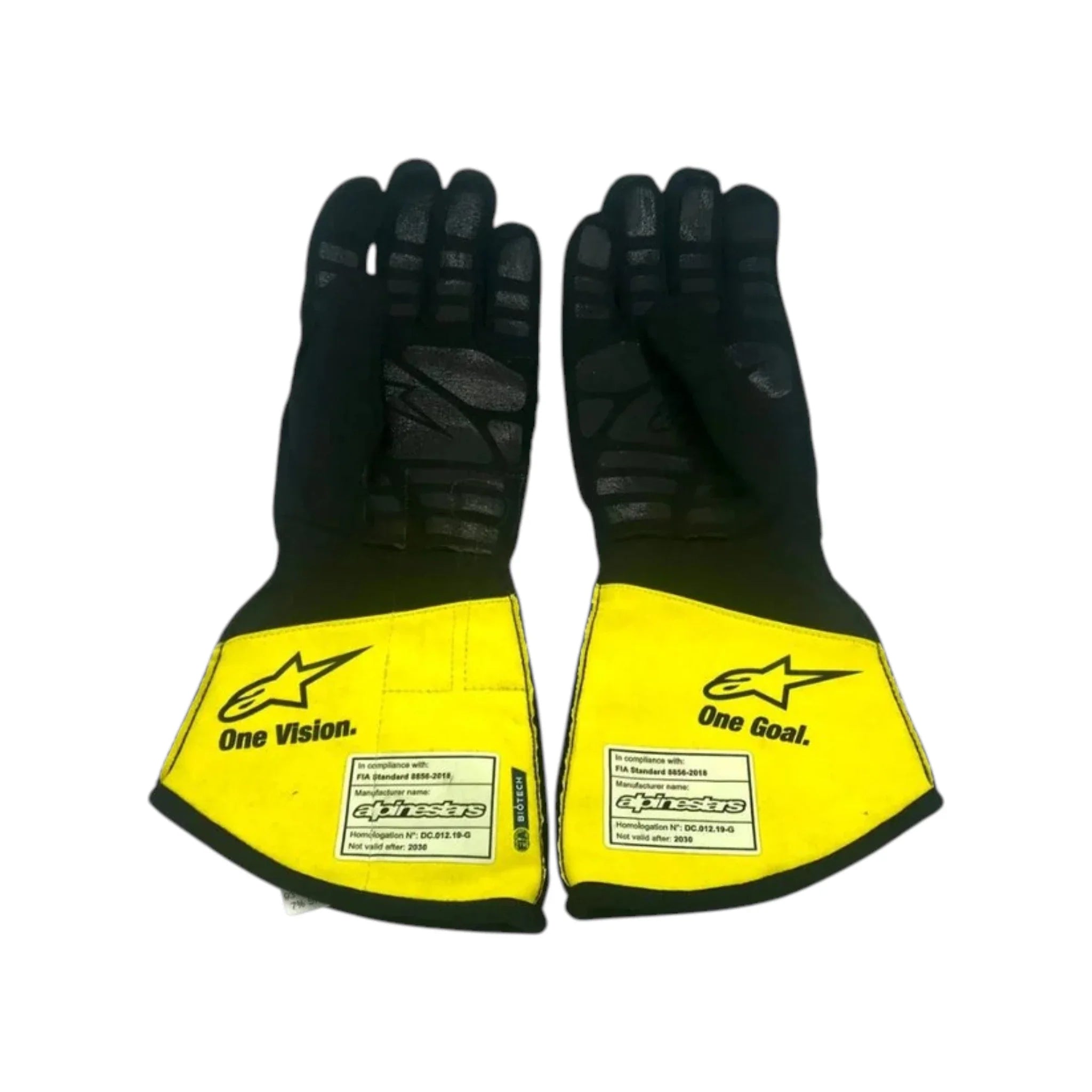 Daniel Ricciardo 2020 Renault F1 Racing Gloves - view 2 | NOVAPULSE RACEWEAR