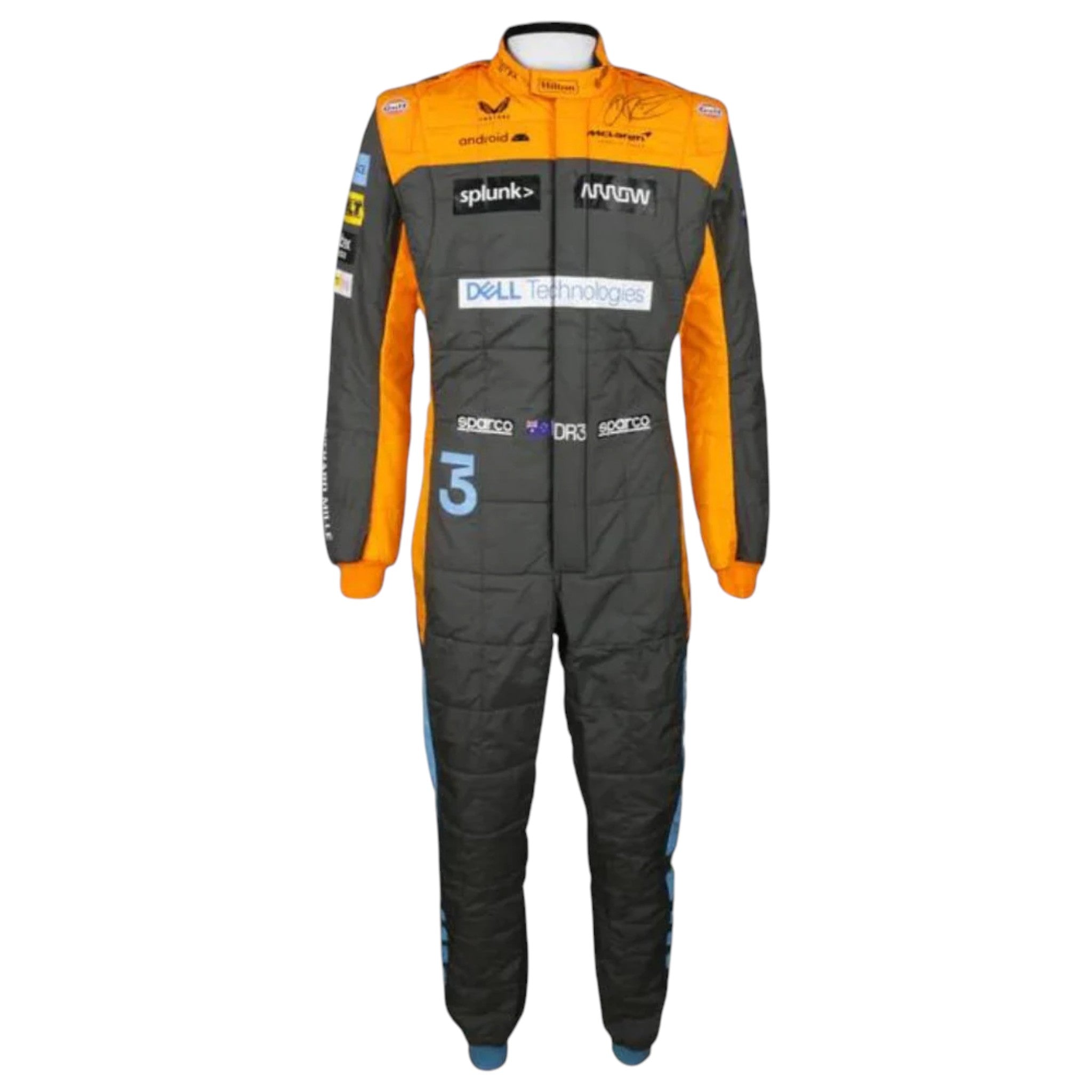 Daniel Ricciardo 2022 Mclaren F1 Race Suit - view 2 | NOVAPULSE RACEWEAR
