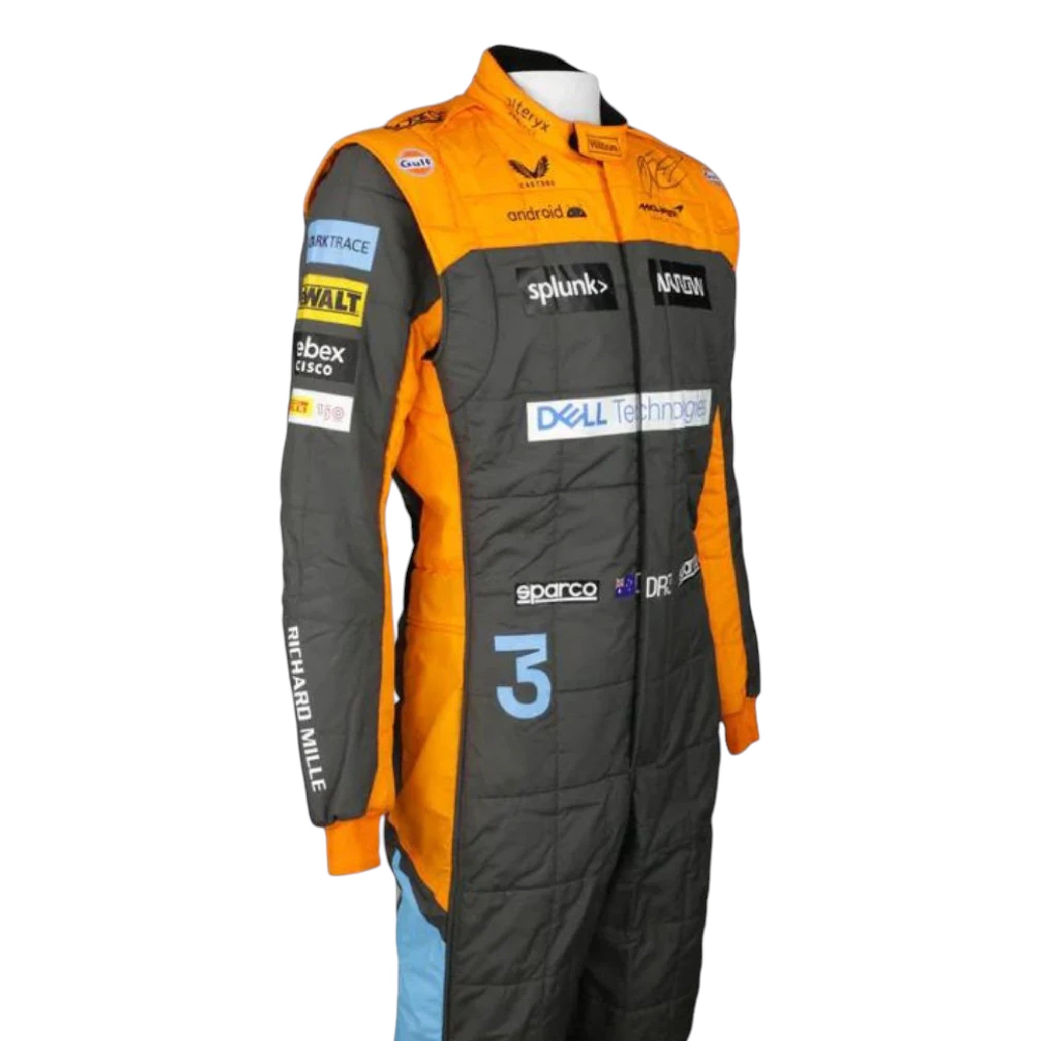 Daniel Ricciardo 2022 Mclaren F1 Race Suit - view 4 | NOVAPULSE RACEWEAR