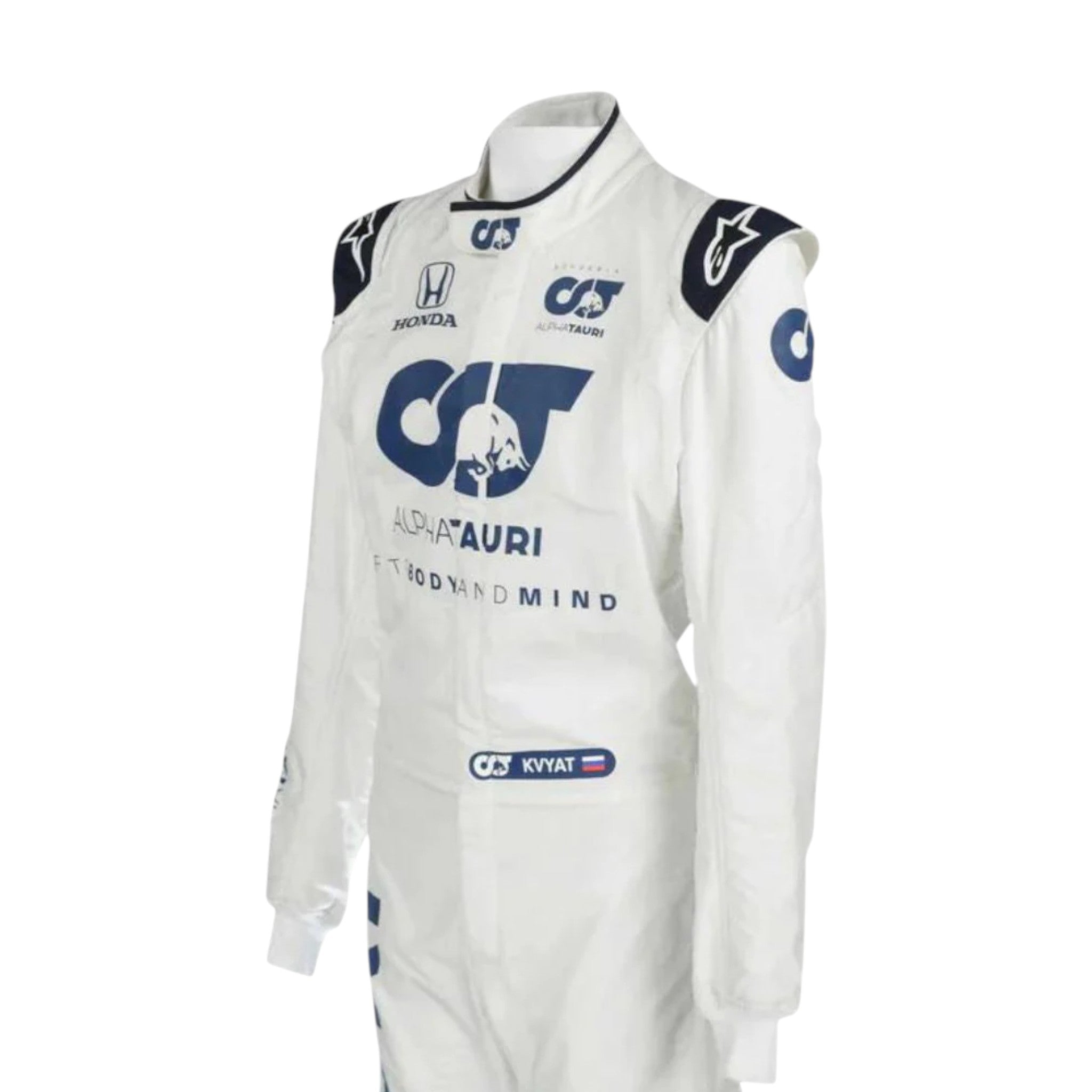 Daniil Kvyat 2020 Alphatauri F1 Race Suit - view 2 | NOVAPULSE RACEWEAR