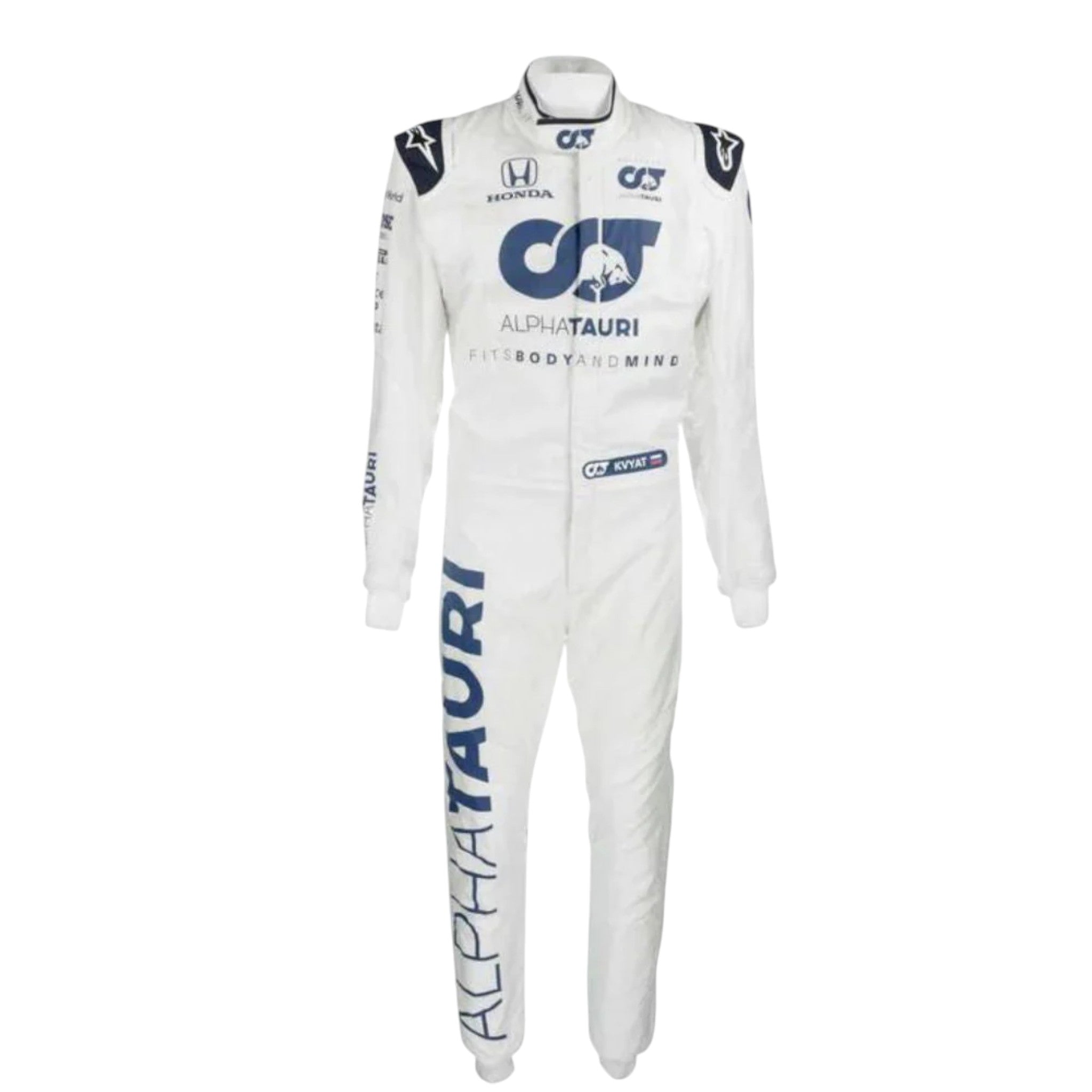 Daniil Kvyat 2020 Alphatauri F1 Race Suit - view 4 | NOVAPULSE RACEWEAR